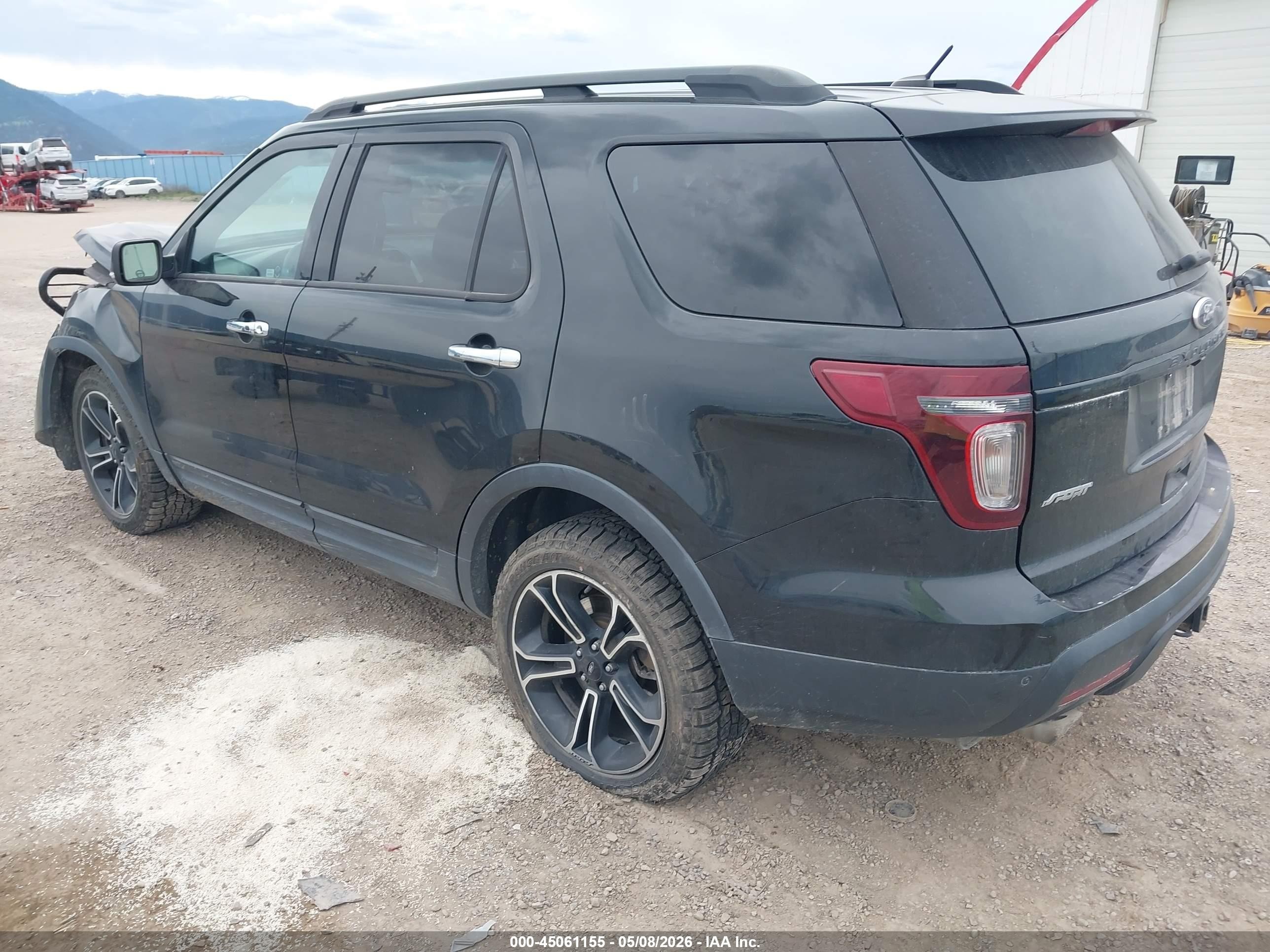 2014 Ford Explorer Sport Black vin: 1FM5K8GT4EGC41343