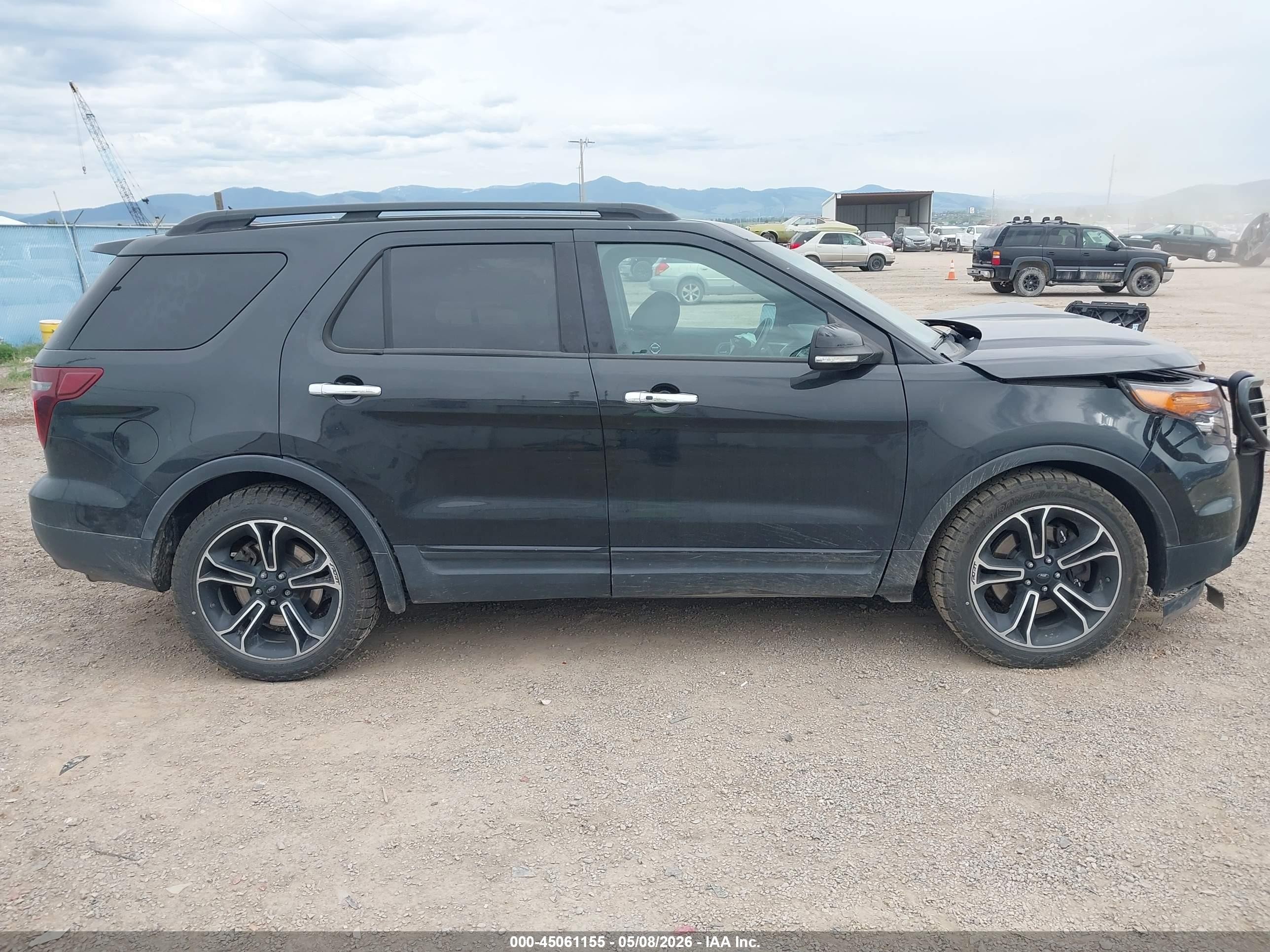 2014 Ford Explorer Sport Black vin: 1FM5K8GT4EGC41343