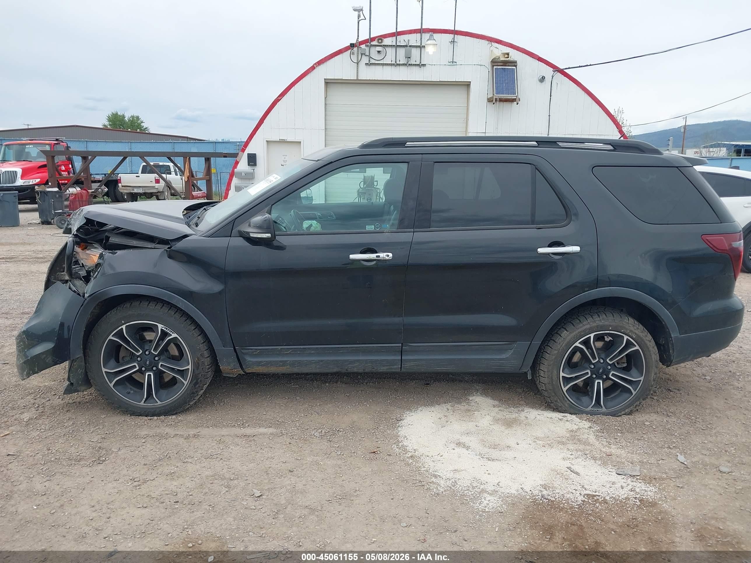 2014 Ford Explorer Sport Black vin: 1FM5K8GT4EGC41343