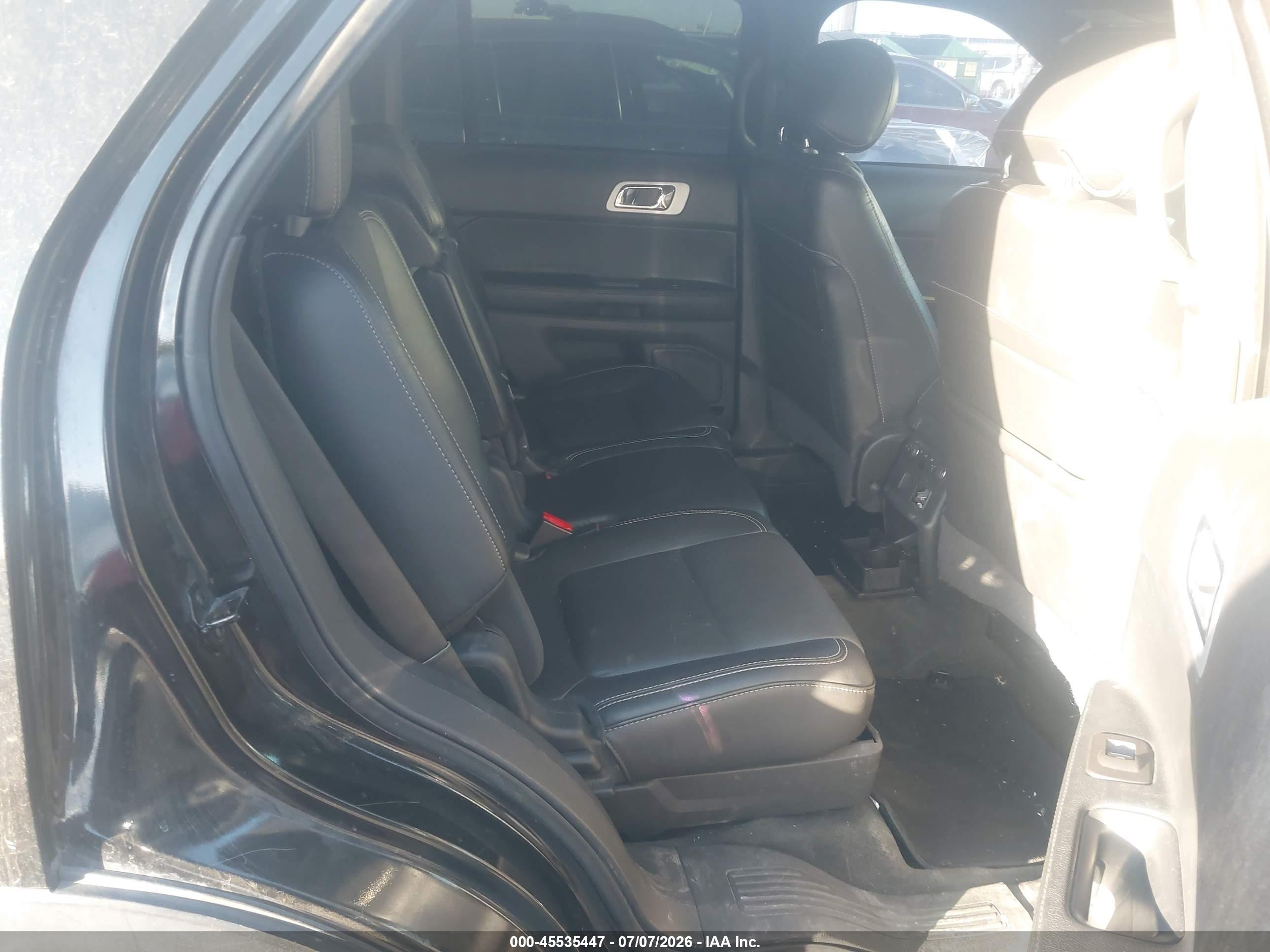2014 Ford Explorer Sport Black vin: 1FM5K8GT4EGC58448