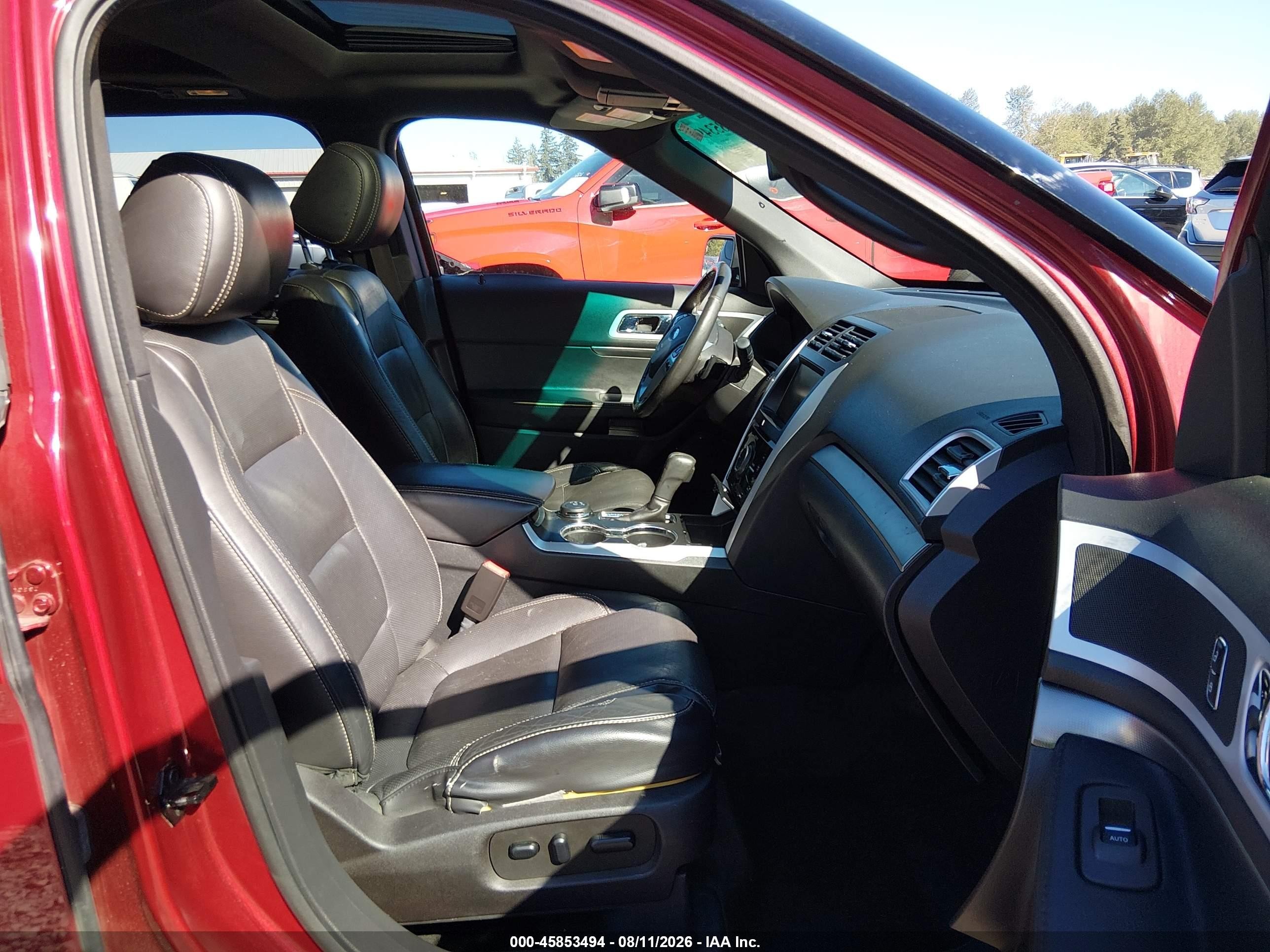 2015 Ford Explorer Sport Red vin: 1FM5K8GT4FGA16597