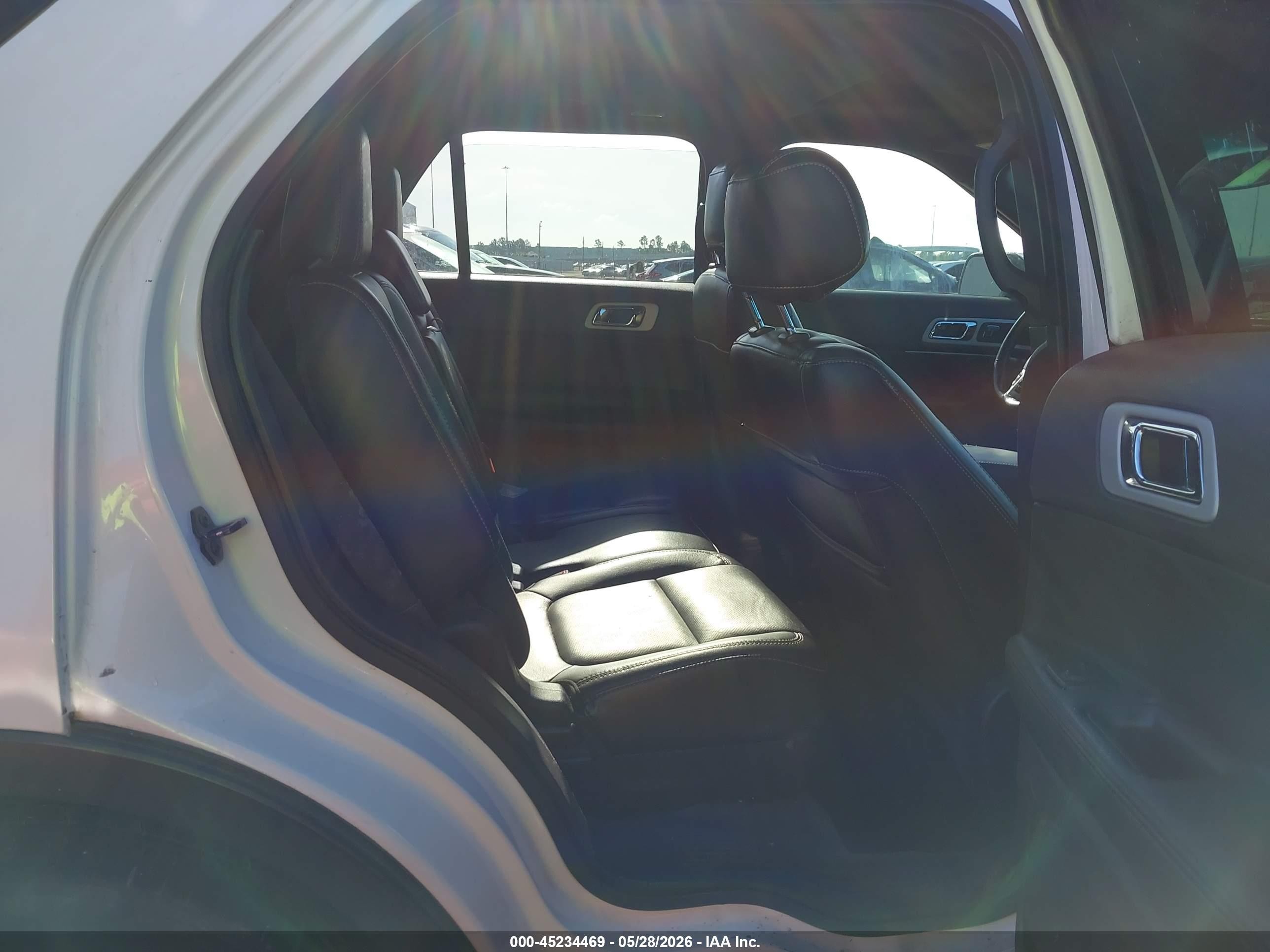 2015 Ford Explorer Sport White vin: 1FM5K8GT4FGA26563