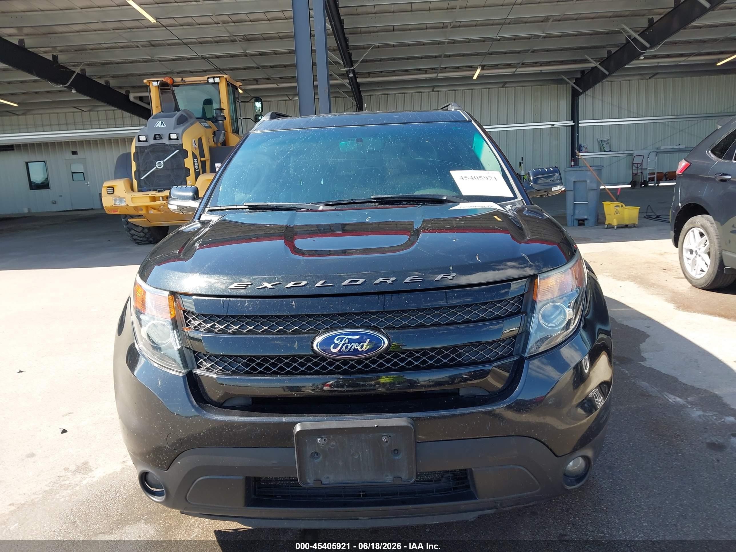2015 Ford Explorer Sport Black vin: 1FM5K8GT4FGA69302