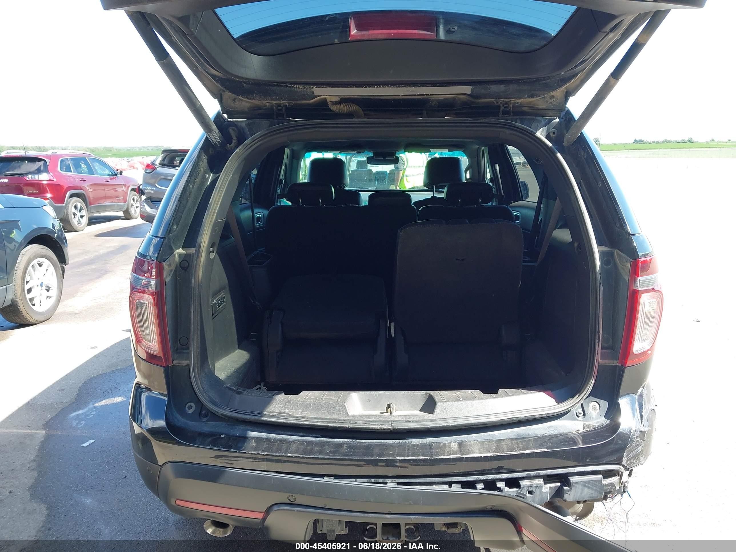 2015 Ford Explorer Sport Black vin: 1FM5K8GT4FGA69302