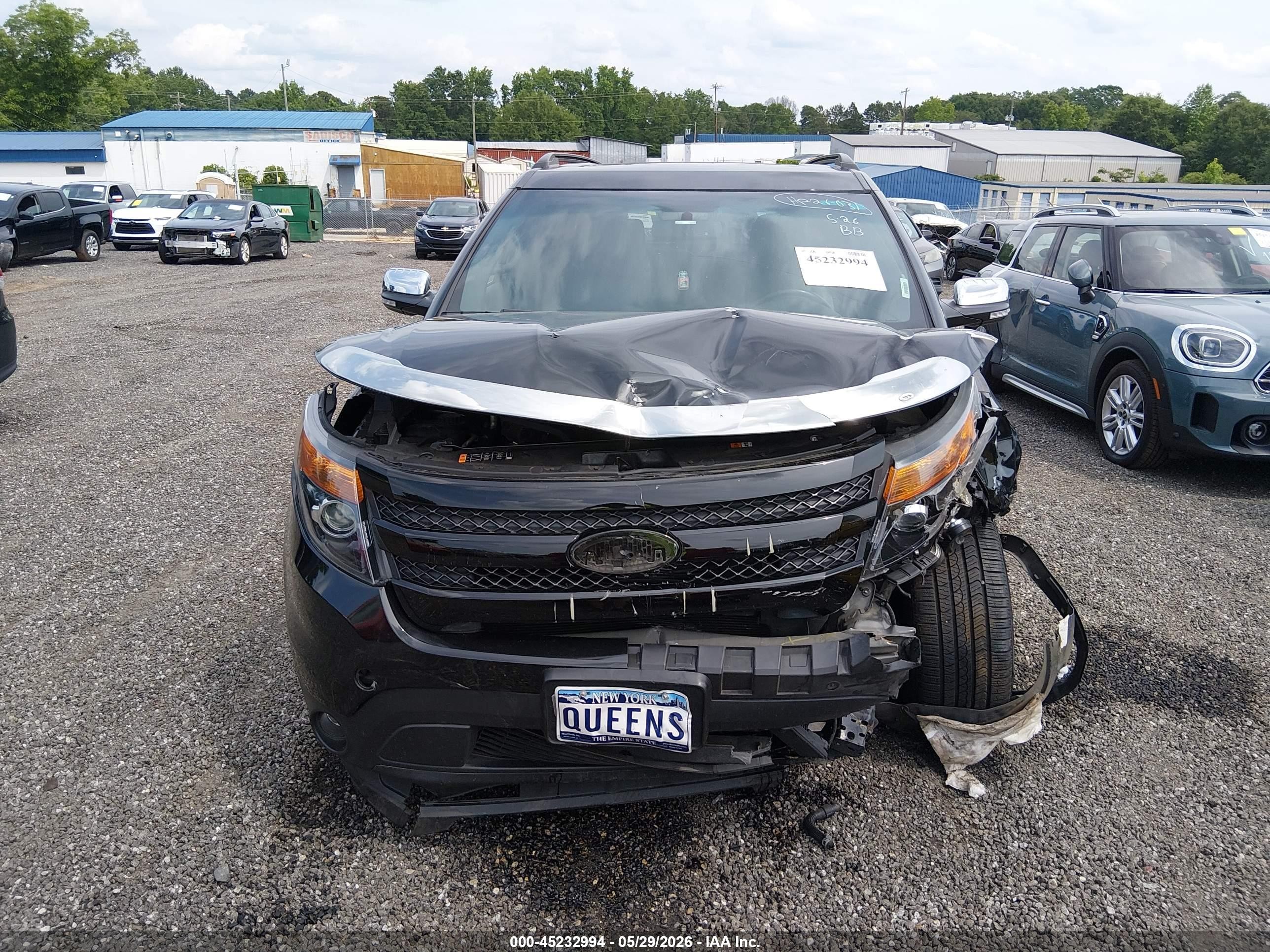 2015 Ford Explorer Sport Black vin: 1FM5K8GT4FGA99528