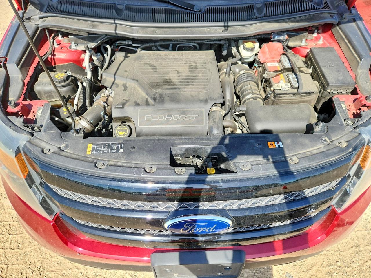 2015 Ford Explorer Sport Red vin: 1FM5K8GT4FGC35561