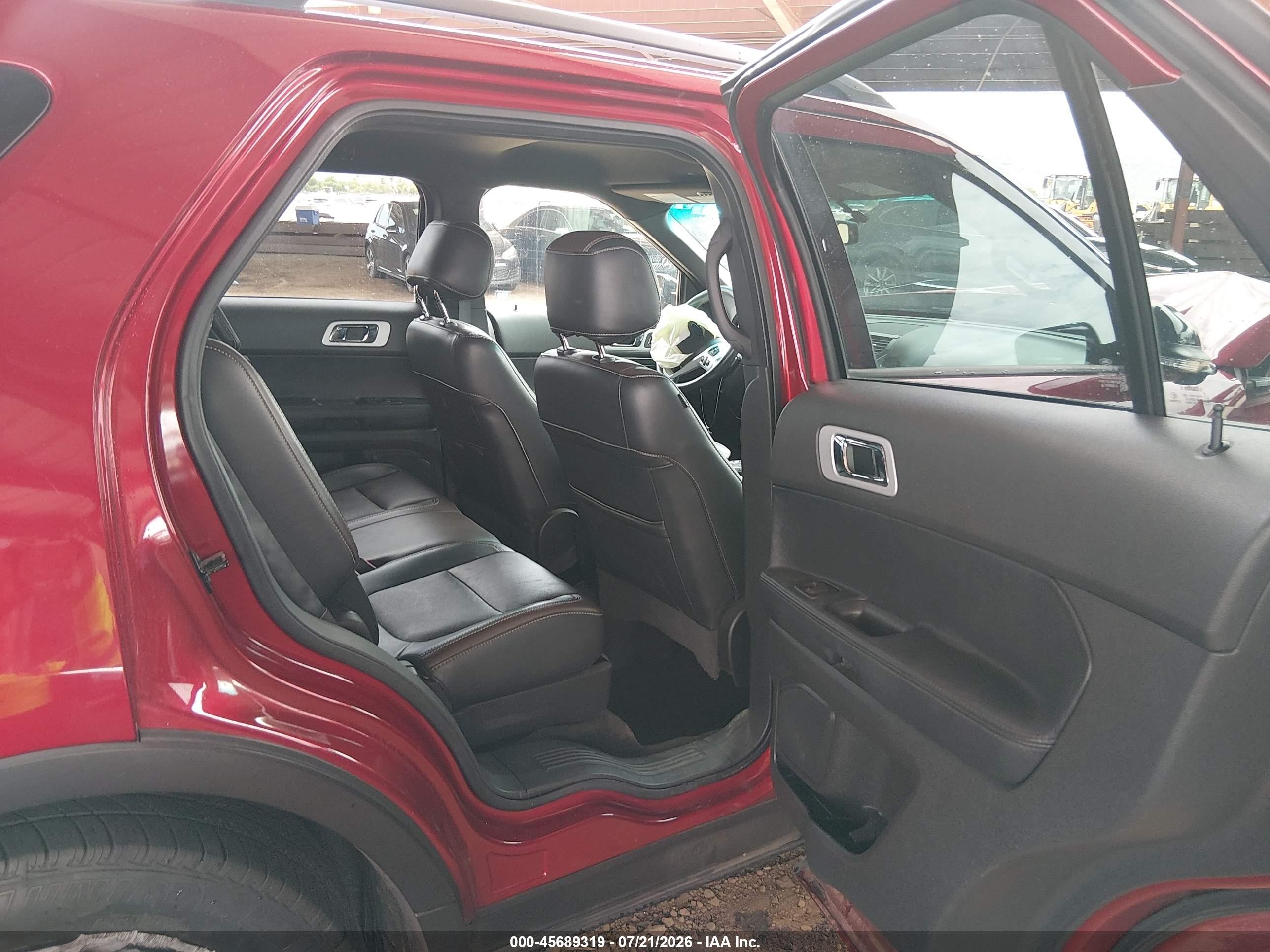 2015 Ford Explorer Sport Красный vin: 1FM5K8GT4FGC64526