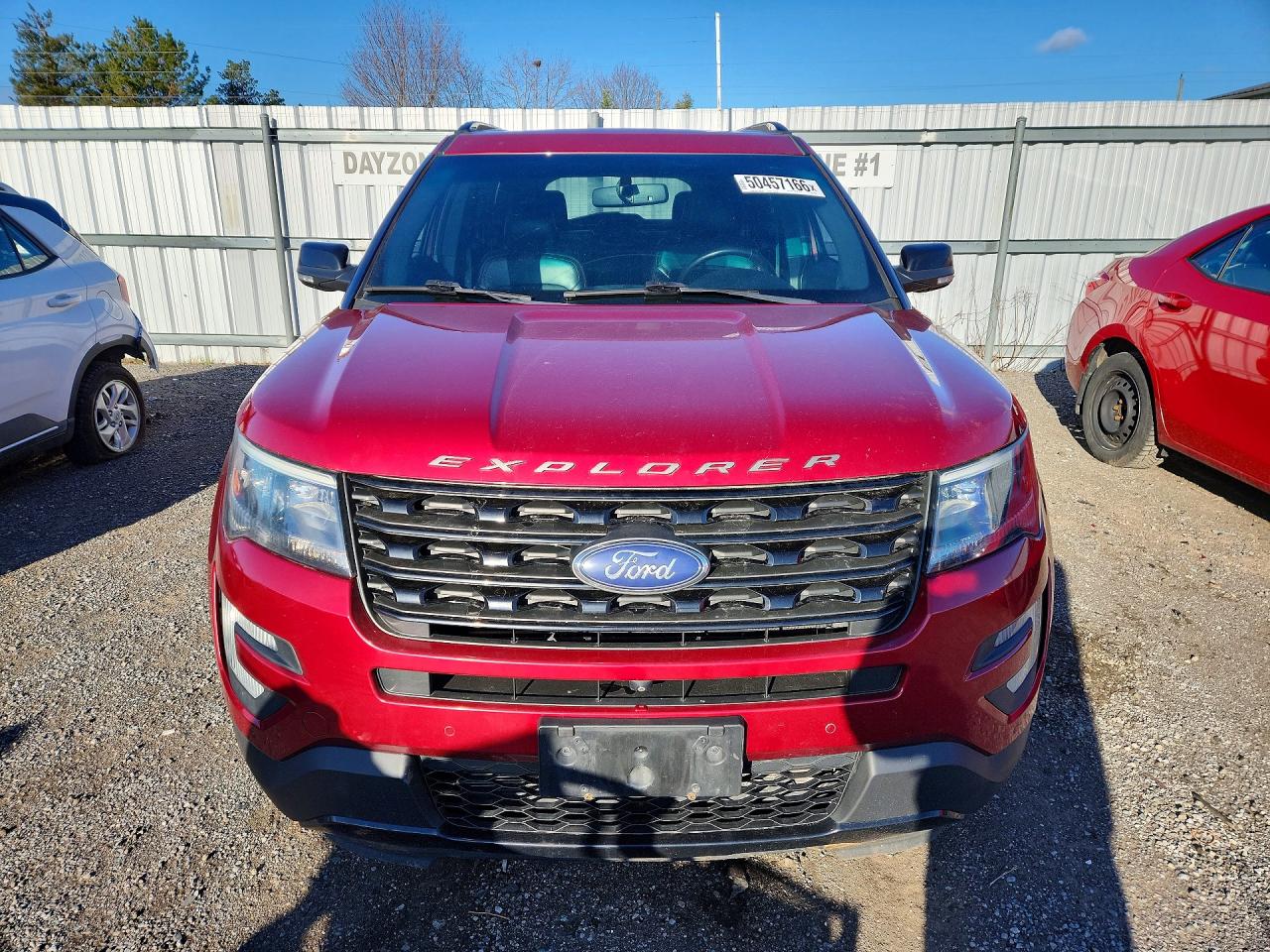 2016 Ford Explorer Sport Red vin: 1FM5K8GT4GGC43676