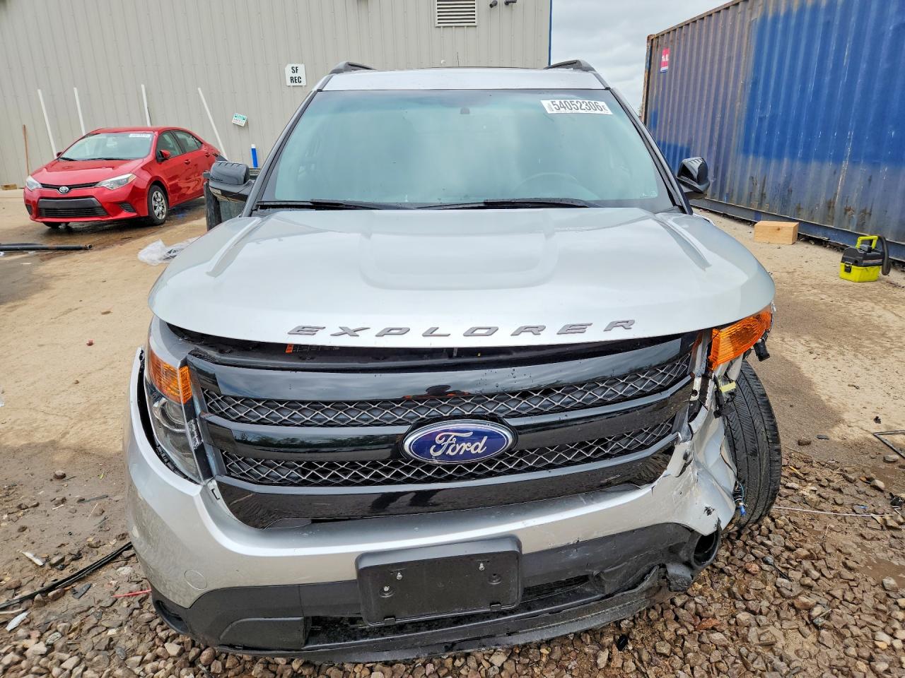 2013 Ford Explorer Sport Silver vin: 1FM5K8GT5DGA89460