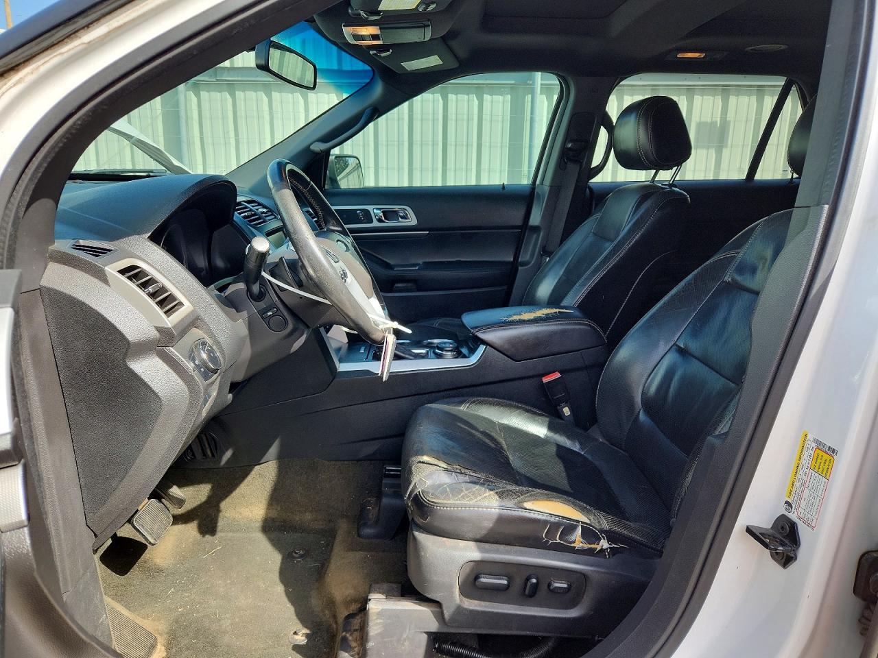 2013 Ford Explorer Sport White vin: 1FM5K8GT5DGC29457