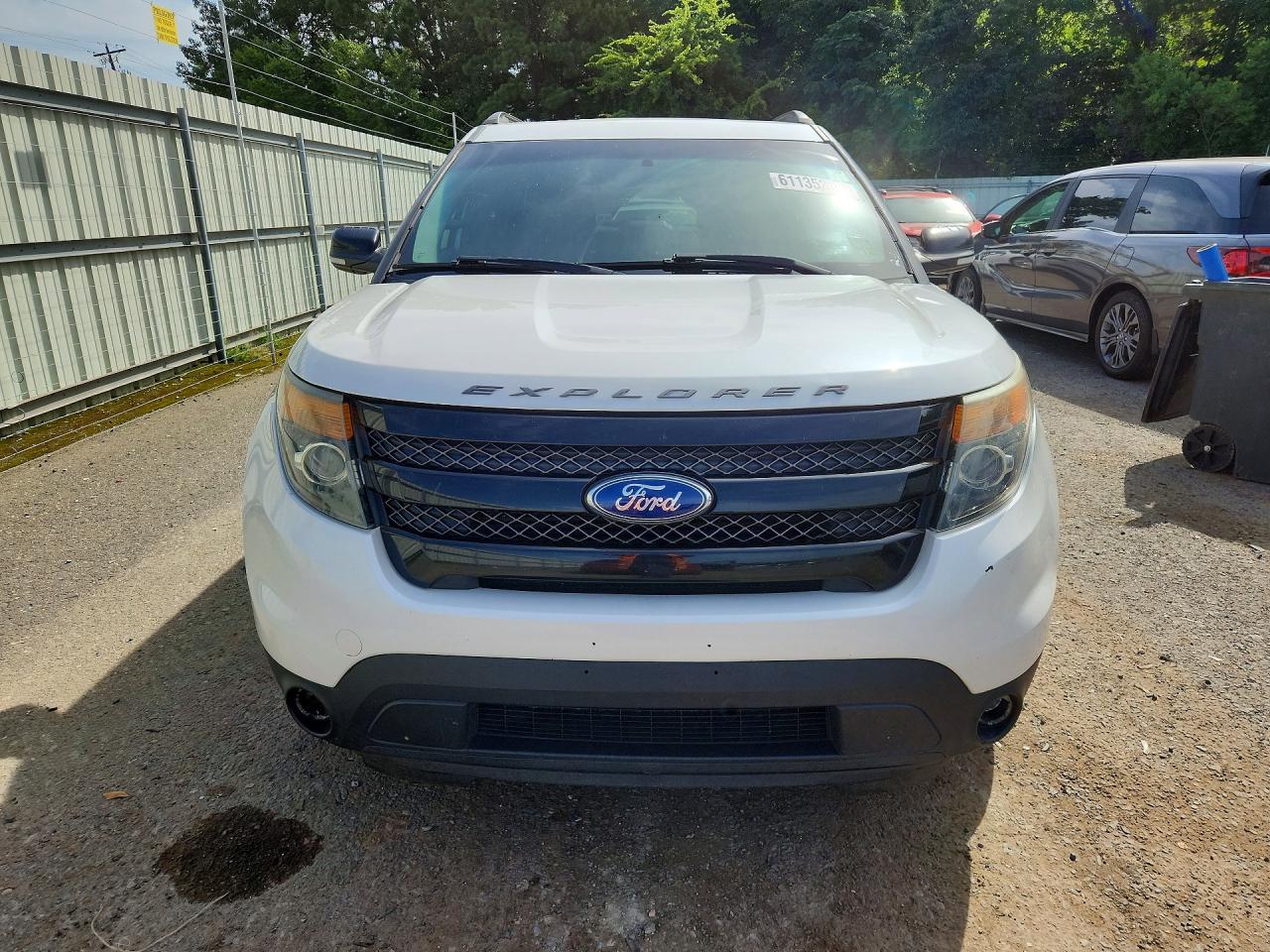 2013 Ford Explorer Sport White vin: 1FM5K8GT5DGC29457
