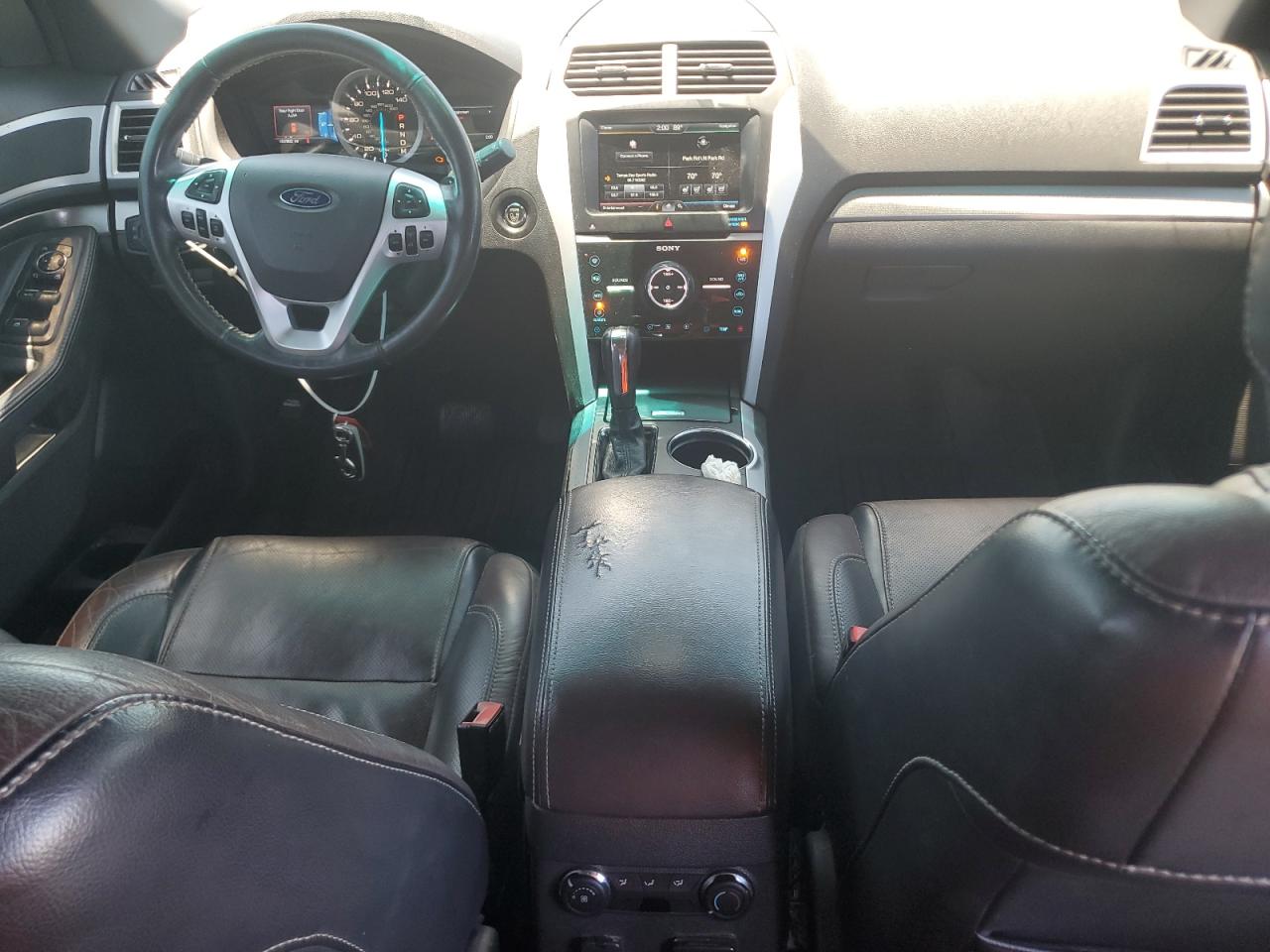 2014 Ford Explorer Sport Белый vin: 1FM5K8GT5EGA40759