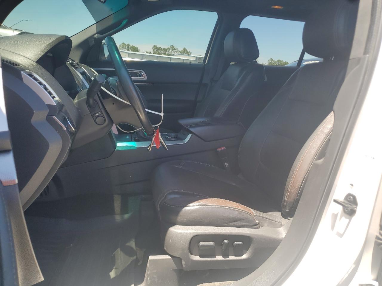 2014 Ford Explorer Sport Белый vin: 1FM5K8GT5EGA40759