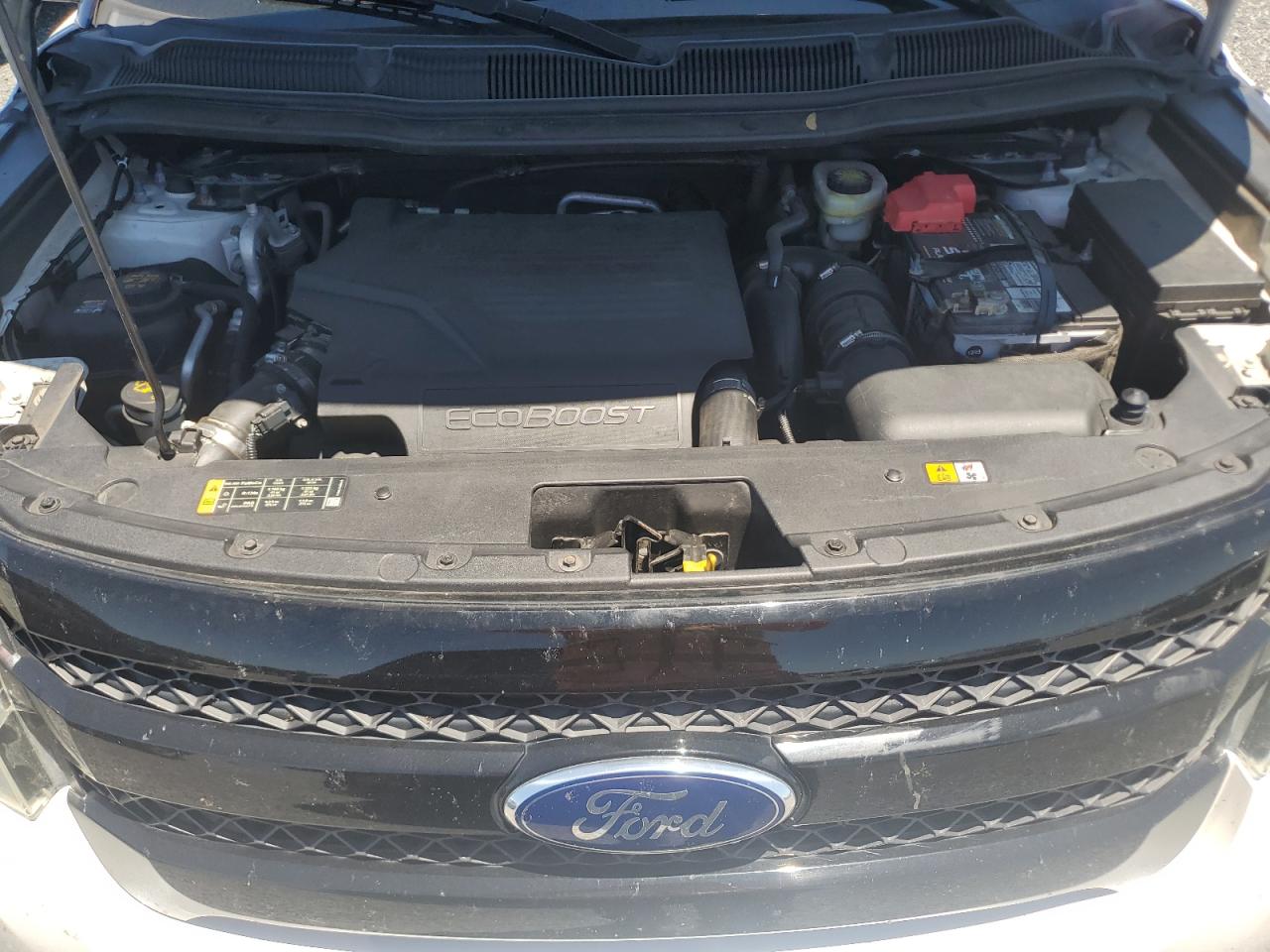2014 Ford Explorer Sport Белый vin: 1FM5K8GT5EGA40759