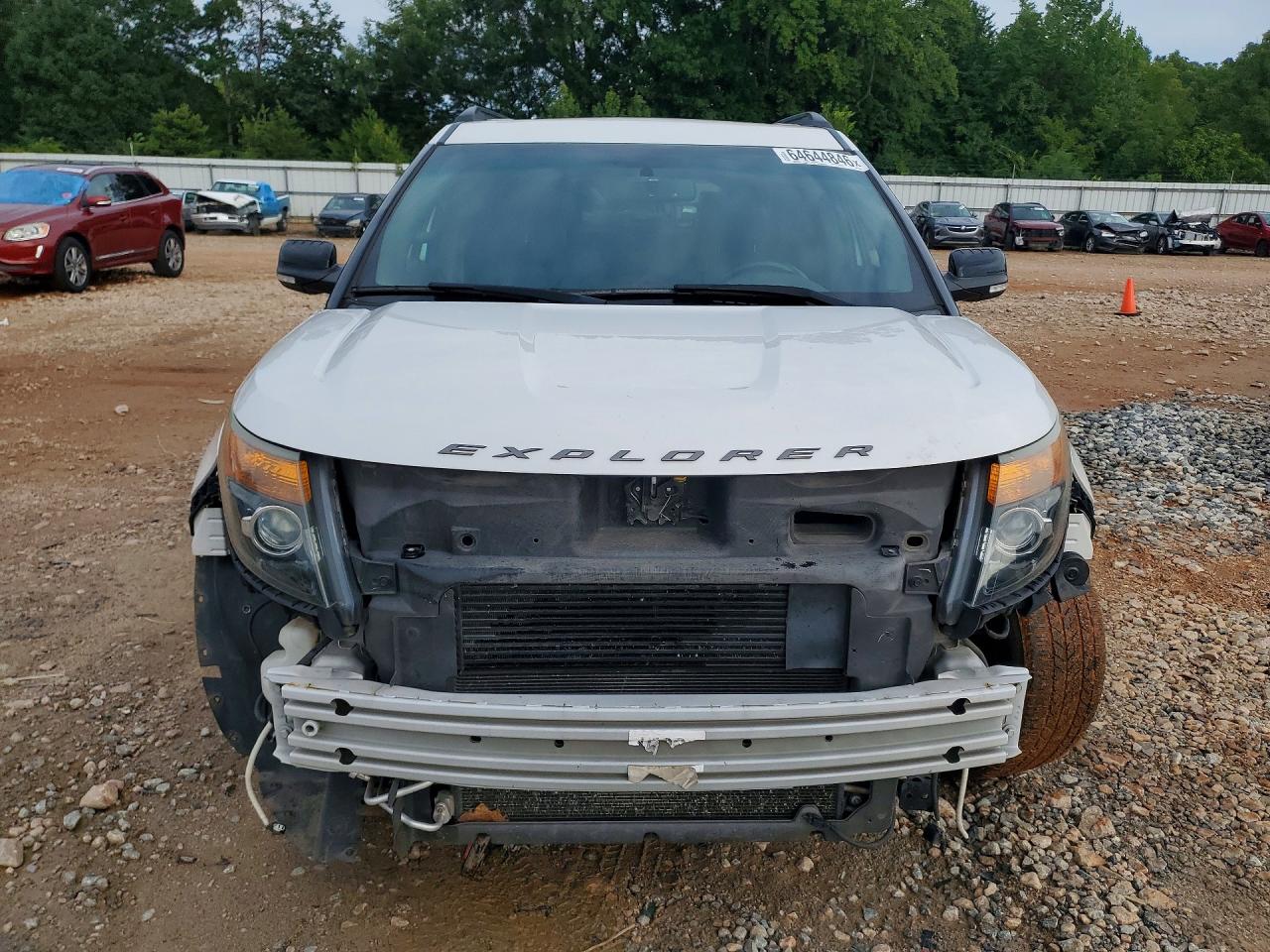 2014 Ford Explorer Sport White vin: 1FM5K8GT5EGC33929