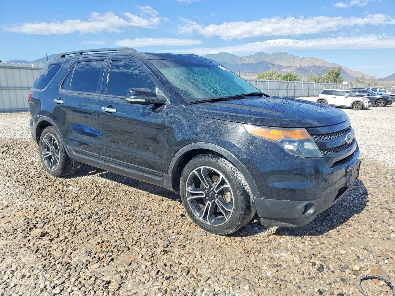 2014 Ford Explorer Sport Black vin: 1FM5K8GT5EGC47717