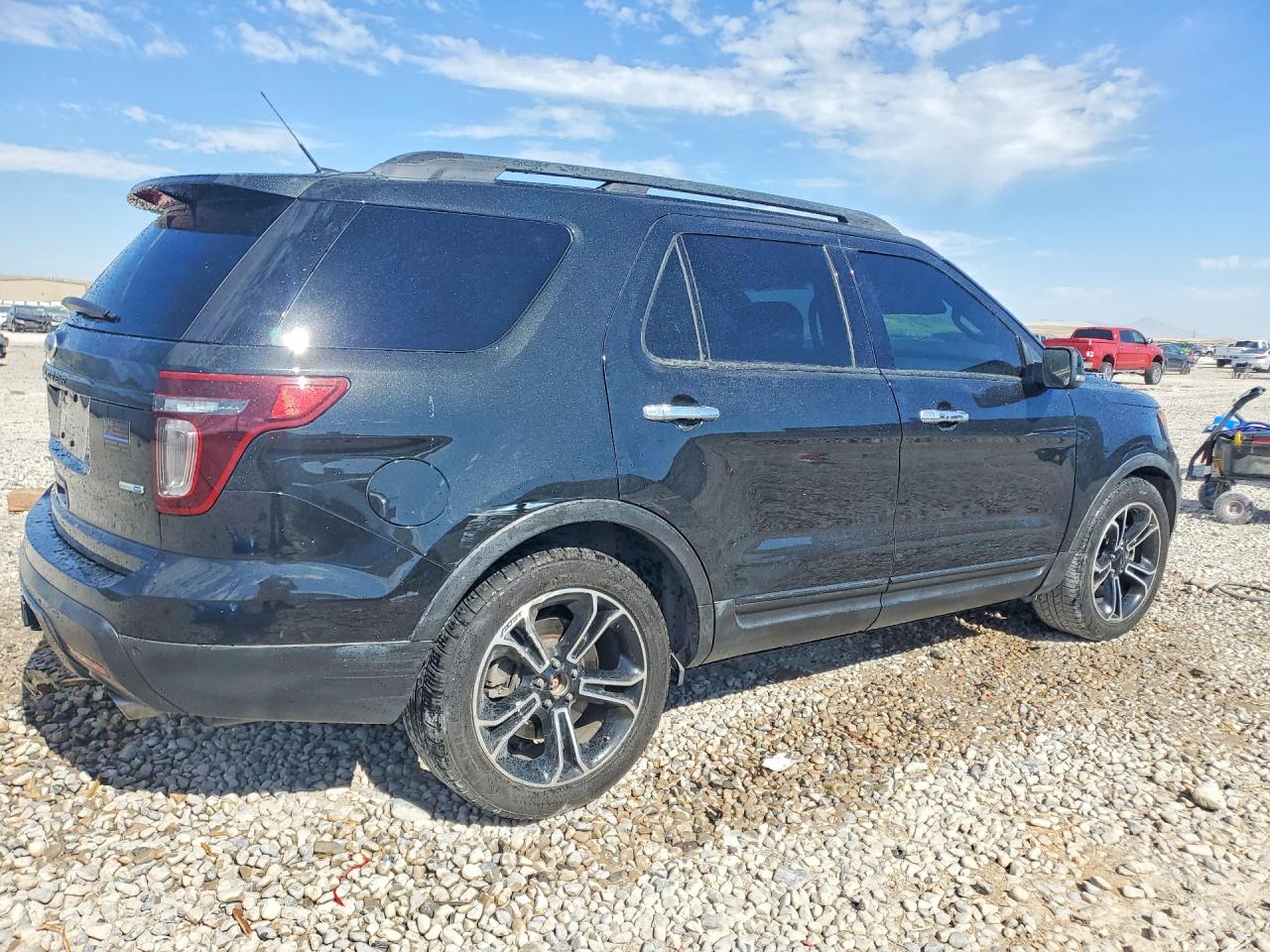 2014 Ford Explorer Sport Black vin: 1FM5K8GT5EGC47717