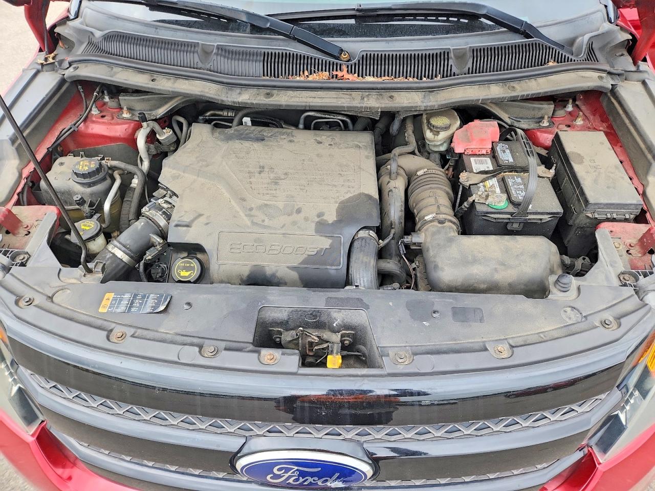 2015 Ford Explorer Sport Red vin: 1FM5K8GT5FGA06063
