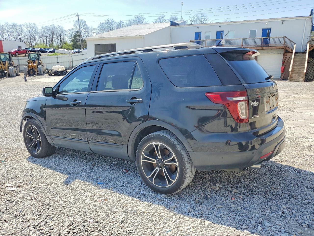 2015 Ford Explorer Sport Черный vin: 1FM5K8GT5FGA18200