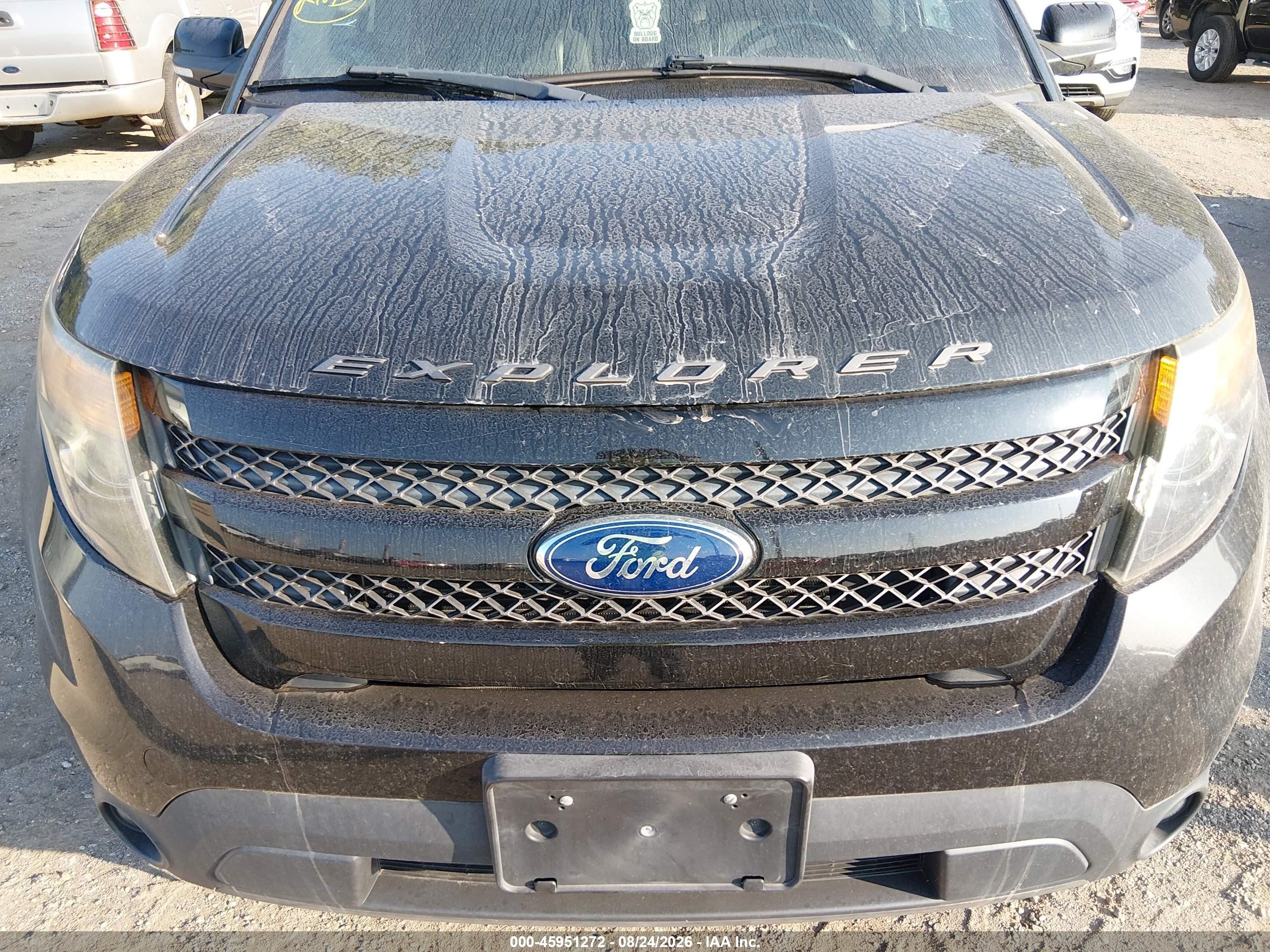 2015 Ford Explorer Sport Black vin: 1FM5K8GT5FGA32467