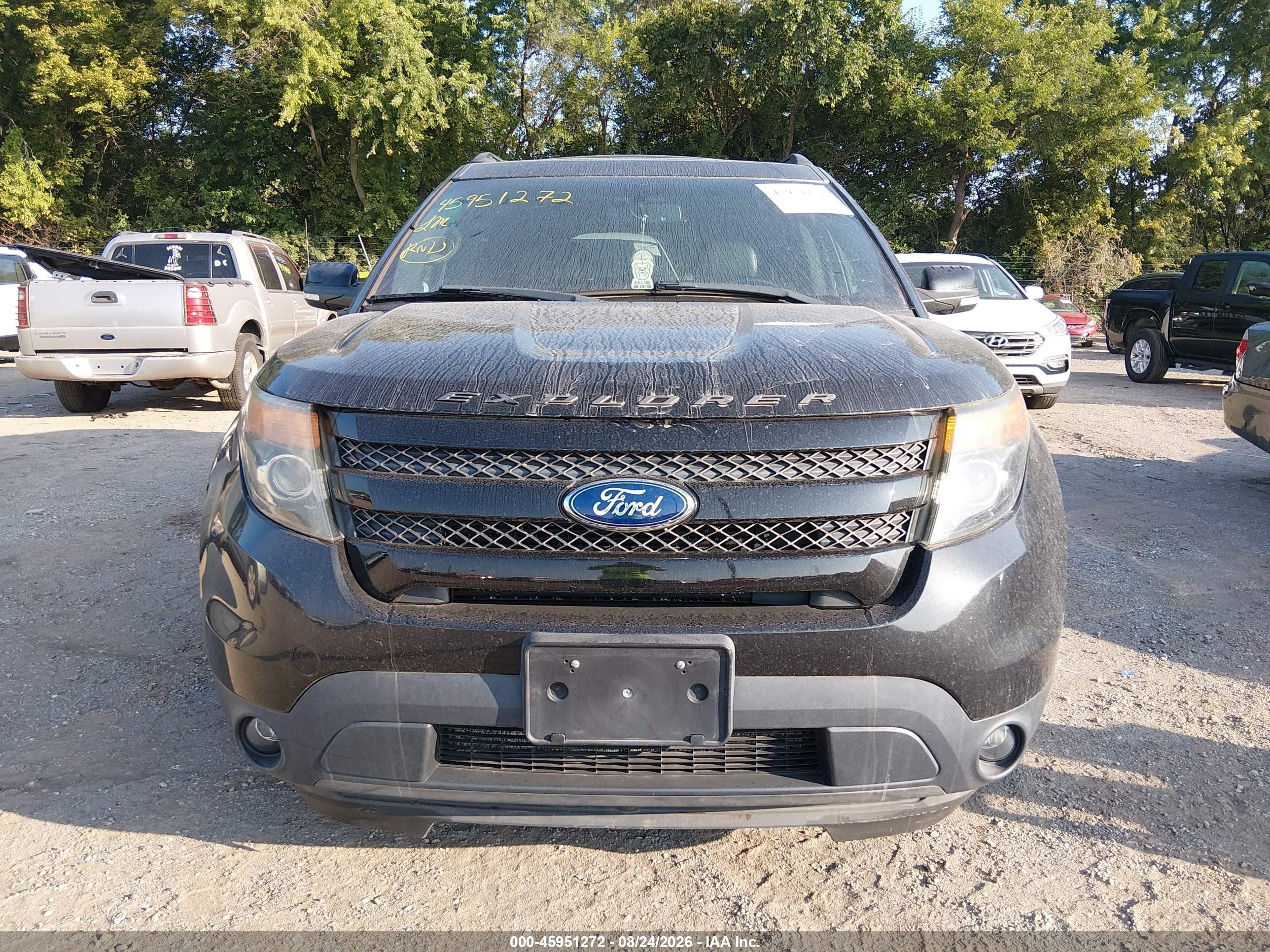 2015 Ford Explorer Sport Black vin: 1FM5K8GT5FGA32467