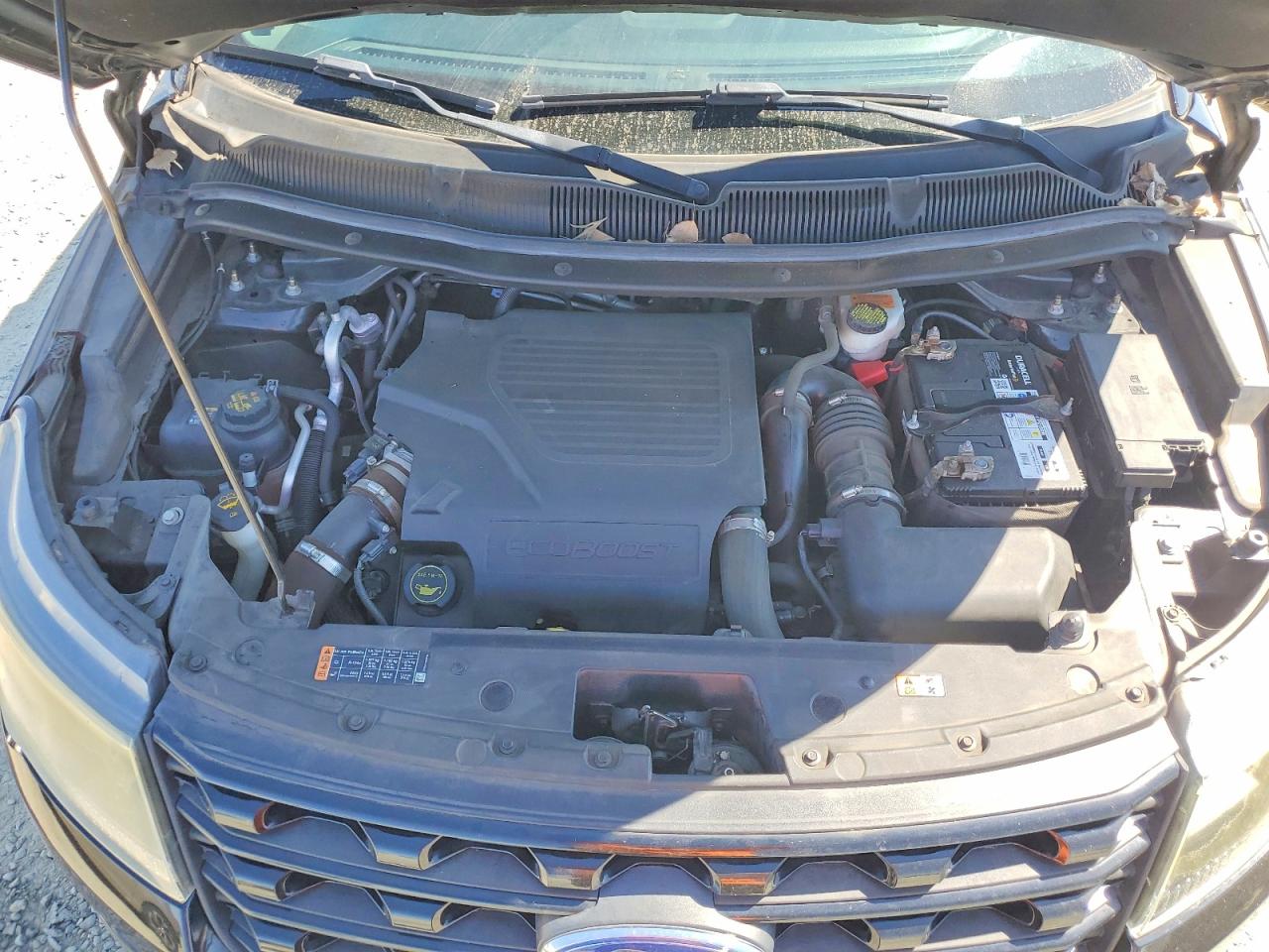 2016 Ford Explorer Sport Черный vin: 1FM5K8GT5GGC72488