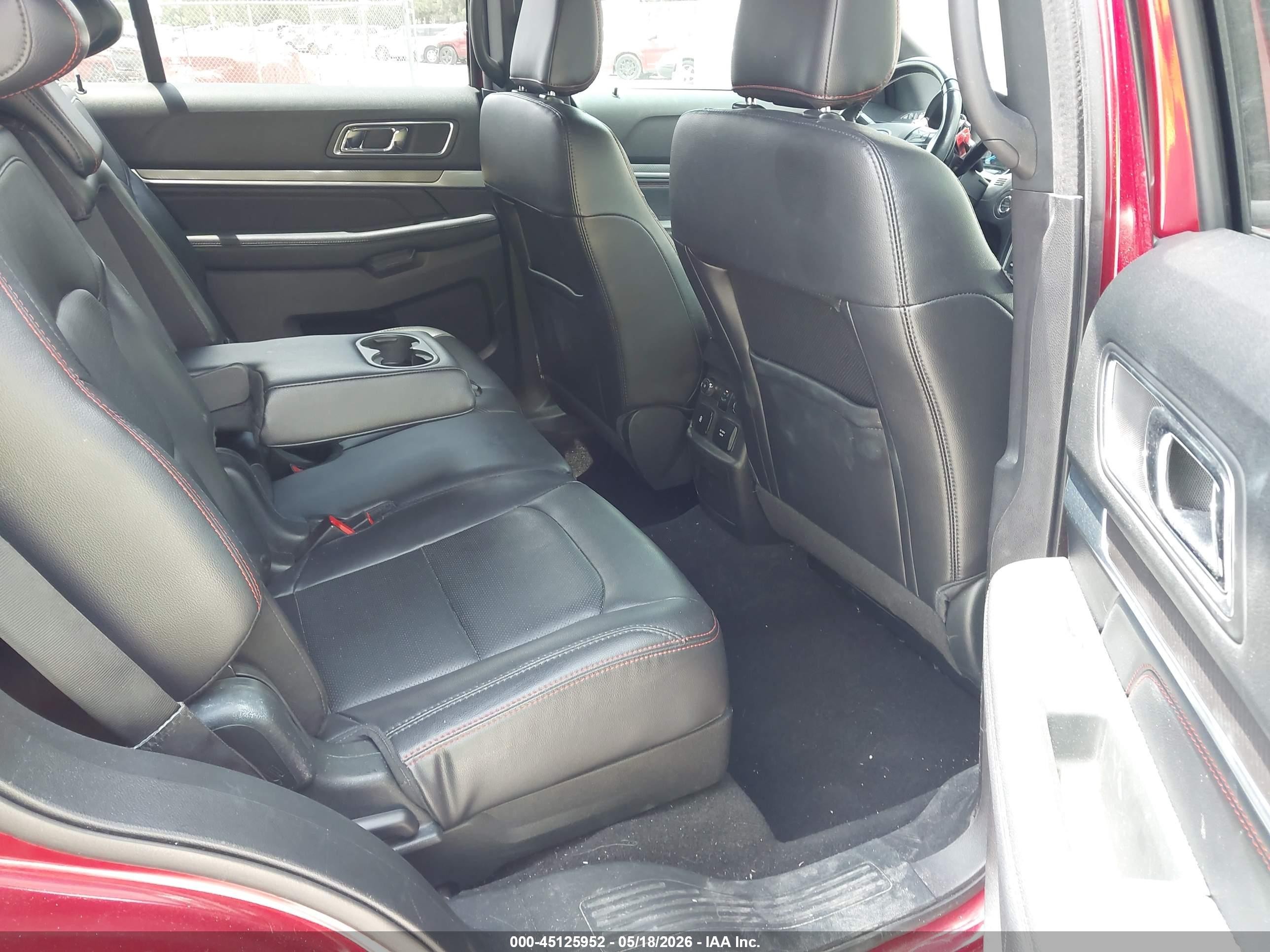 2019 Ford Explorer Sport Red vin: 1FM5K8GT5KGA68962
