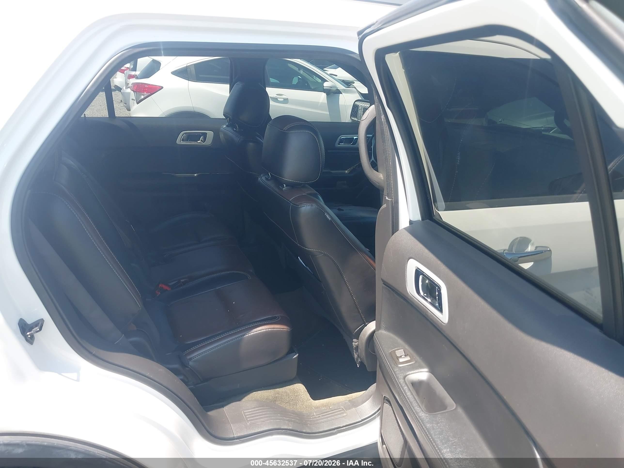 2013 Ford Explorer Sport White vin: 1FM5K8GT6DGC90624