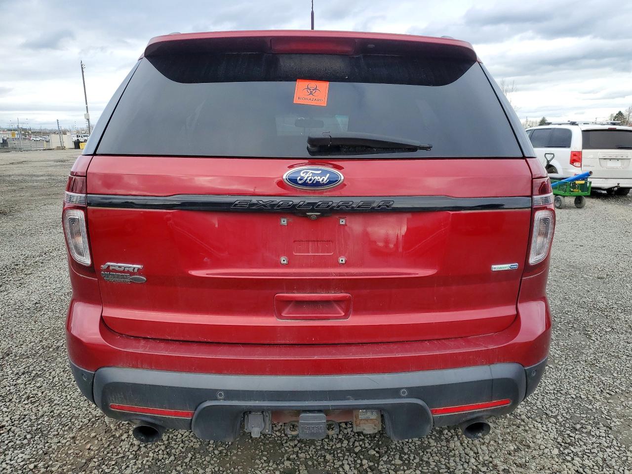 2014 Ford Explorer Sport Burgundy vin: 1FM5K8GT6EGA04790