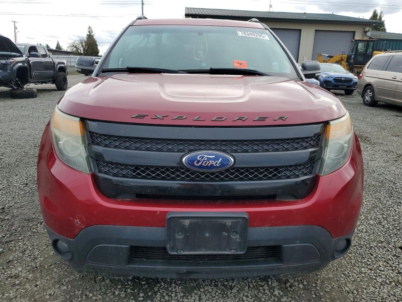 2014 Ford Explorer Sport Burgundy vin: 1FM5K8GT6EGA04790