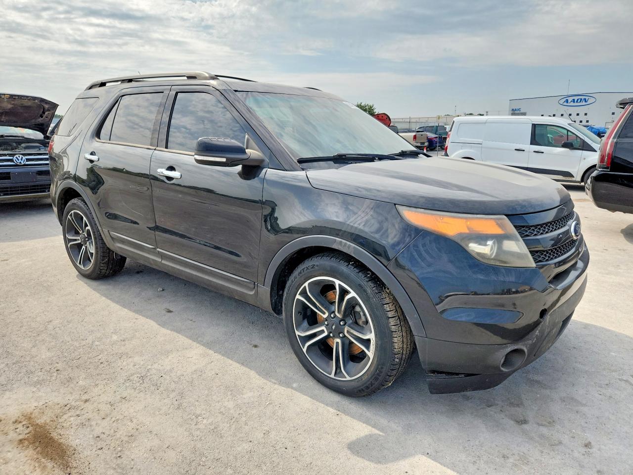 2014 Ford Explorer Sport Black vin: 1FM5K8GT6EGA31939