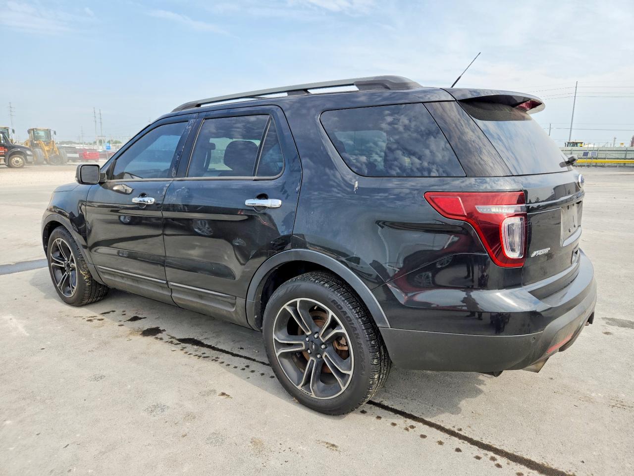 2014 Ford Explorer Sport Black vin: 1FM5K8GT6EGA31939