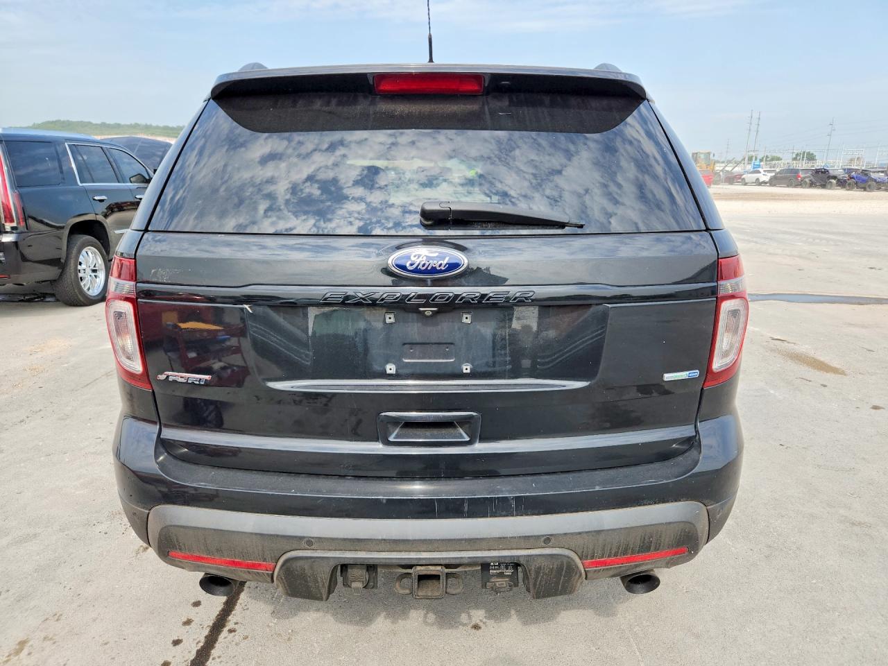 2014 Ford Explorer Sport Black vin: 1FM5K8GT6EGA31939
