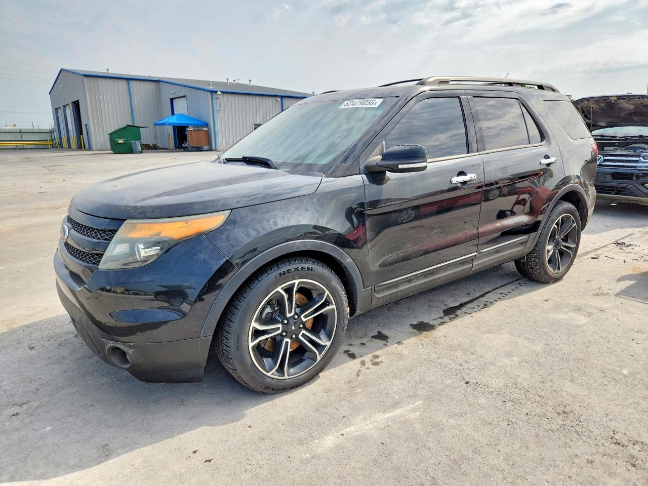 2014 Ford Explorer Sport Black vin: 1FM5K8GT6EGA31939