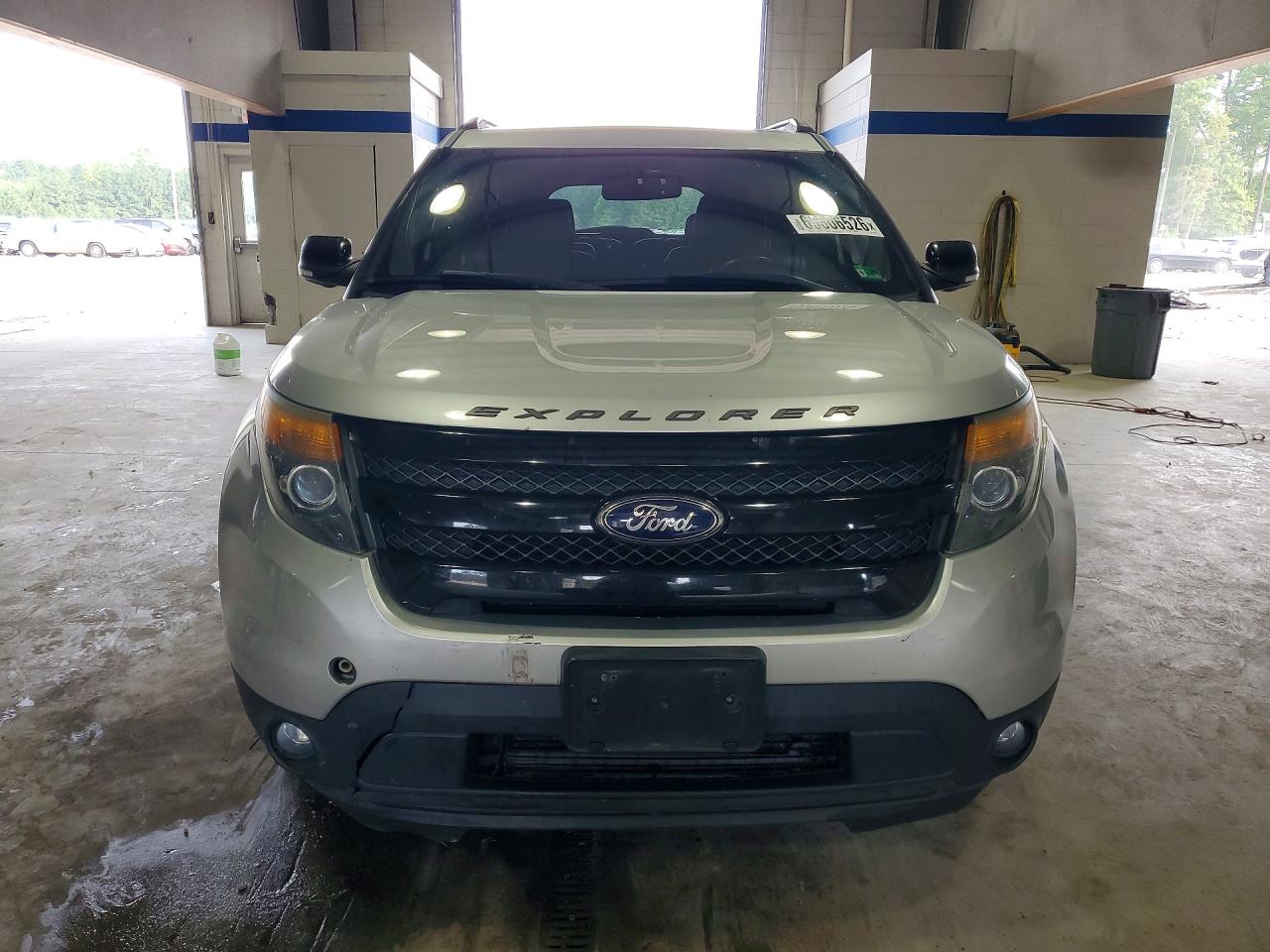 2014 Ford Explorer Sport Silver vin: 1FM5K8GT6EGA58283
