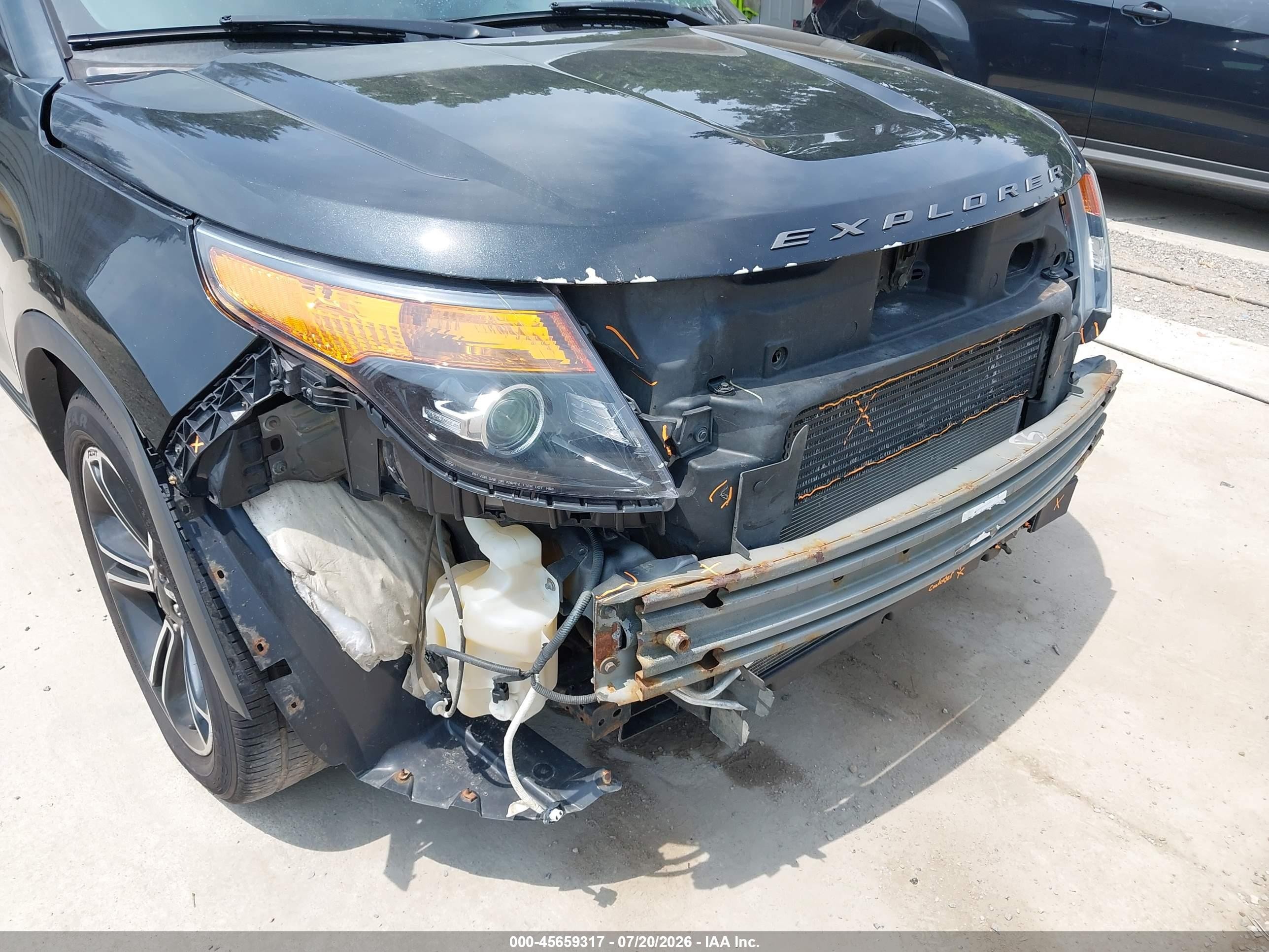2014 Ford Explorer Sport Black vin: 1FM5K8GT6EGA73883
