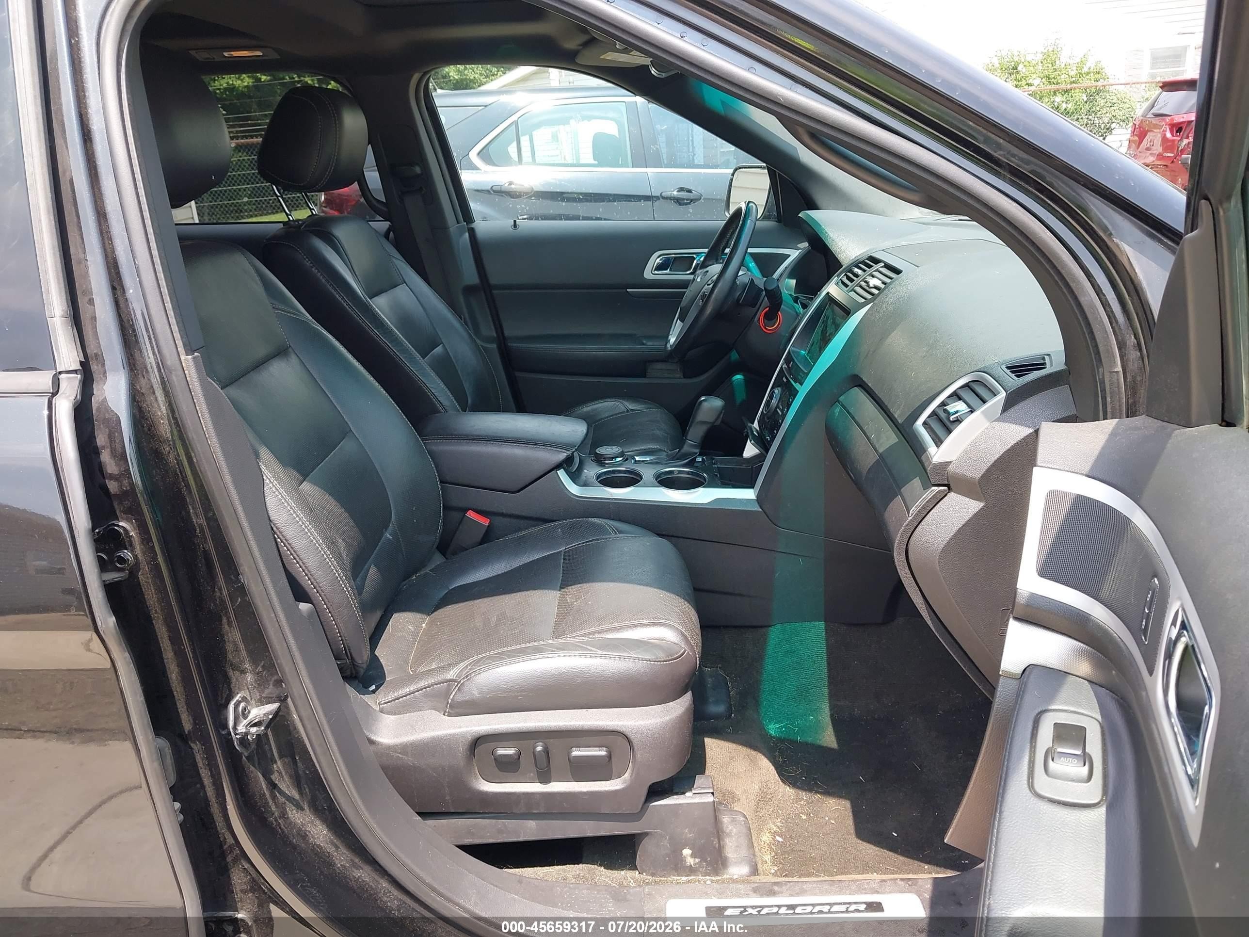 2014 Ford Explorer Sport Black vin: 1FM5K8GT6EGA73883