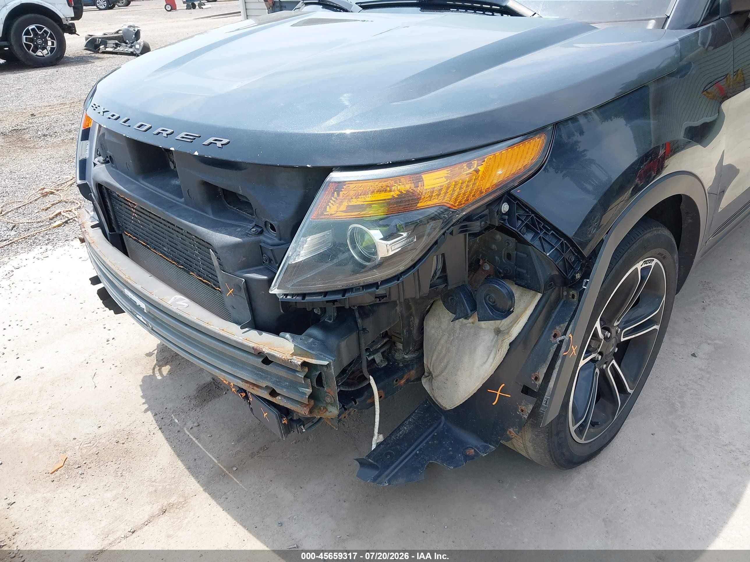 2014 Ford Explorer Sport Black vin: 1FM5K8GT6EGA73883