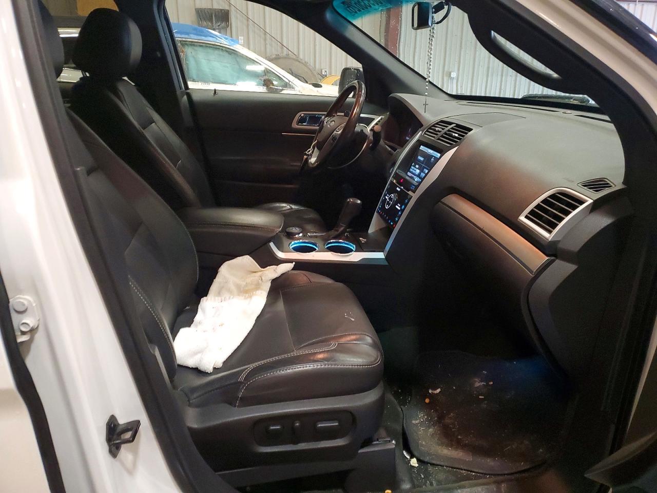 2014 Ford Explorer Sport White vin: 1FM5K8GT6EGA86696