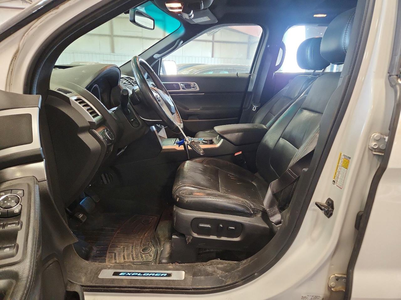 2014 Ford Explorer Sport White vin: 1FM5K8GT6EGC11423