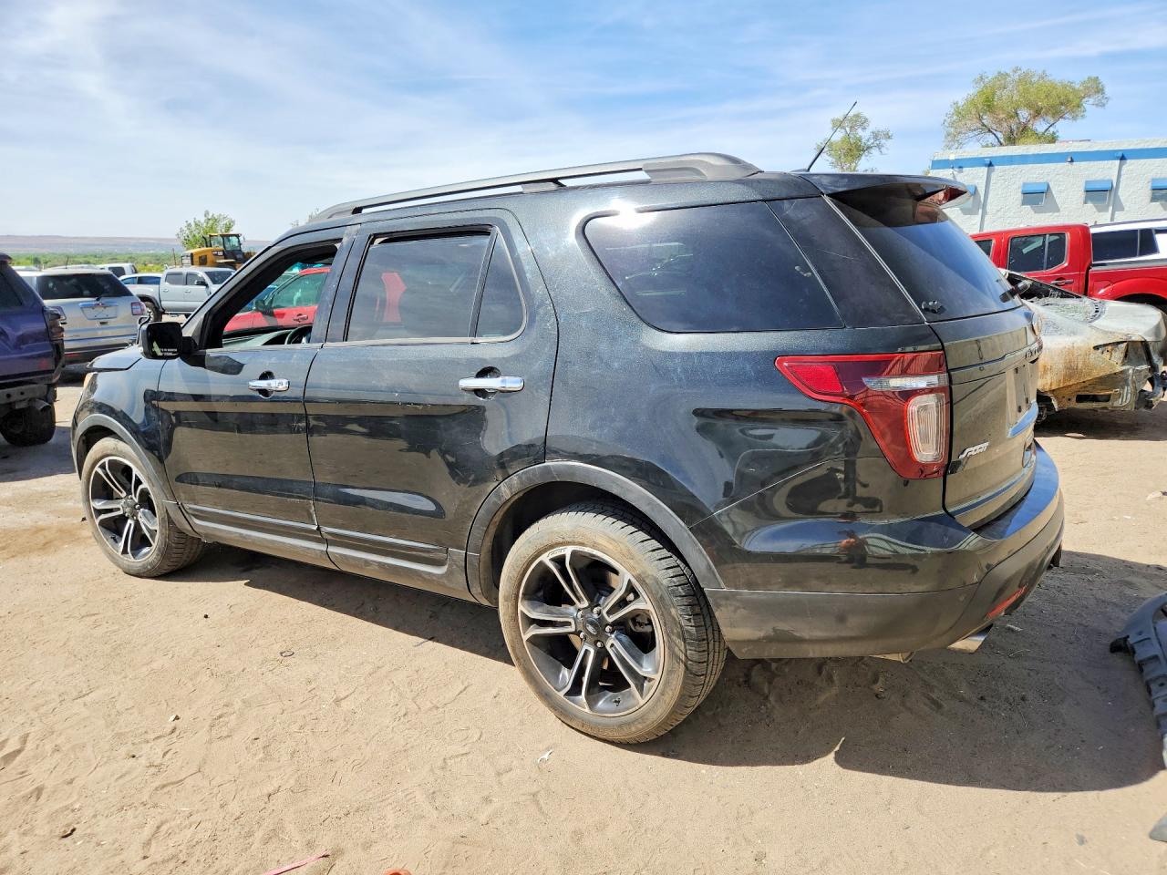 2014 Ford Explorer Sport Black vin: 1FM5K8GT6EGC12586