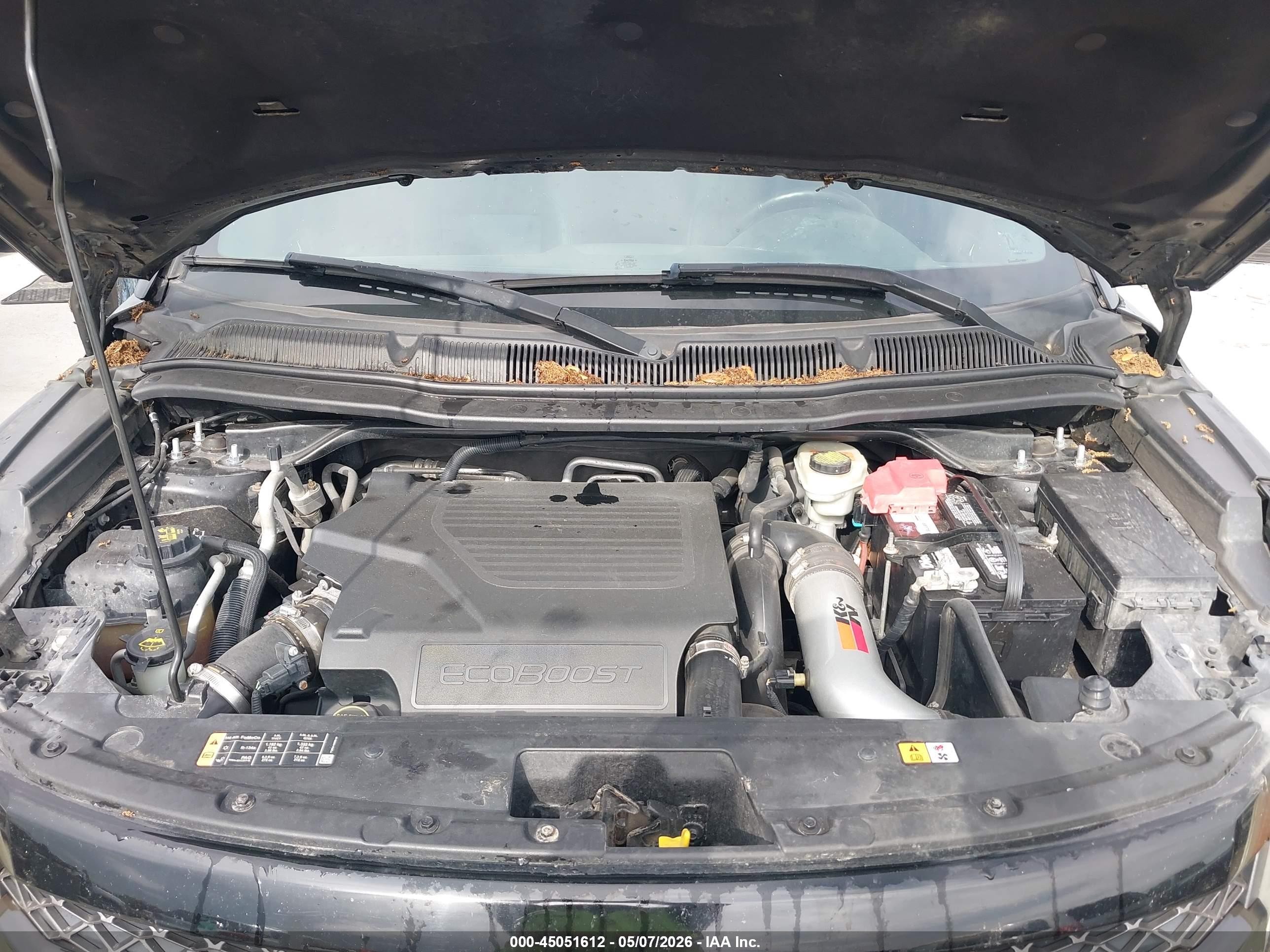 2015 Ford Explorer Sport Серый vin: 1FM5K8GT6FGA52064