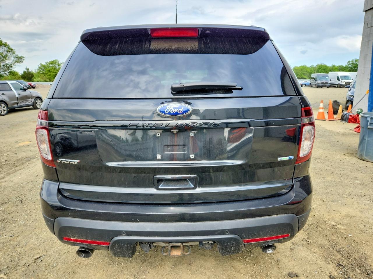 2015 Ford Explorer Sport Black vin: 1FM5K8GT6FGA54283