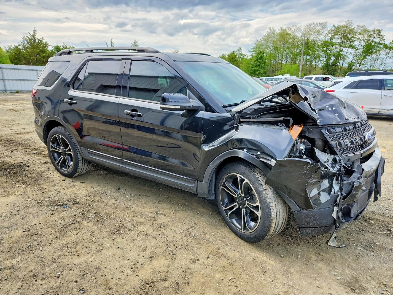 2015 Ford Explorer Sport Black vin: 1FM5K8GT6FGA54283