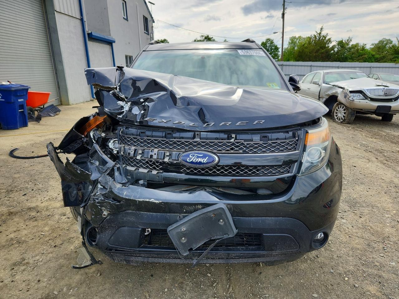 2015 Ford Explorer Sport Black vin: 1FM5K8GT6FGA54283