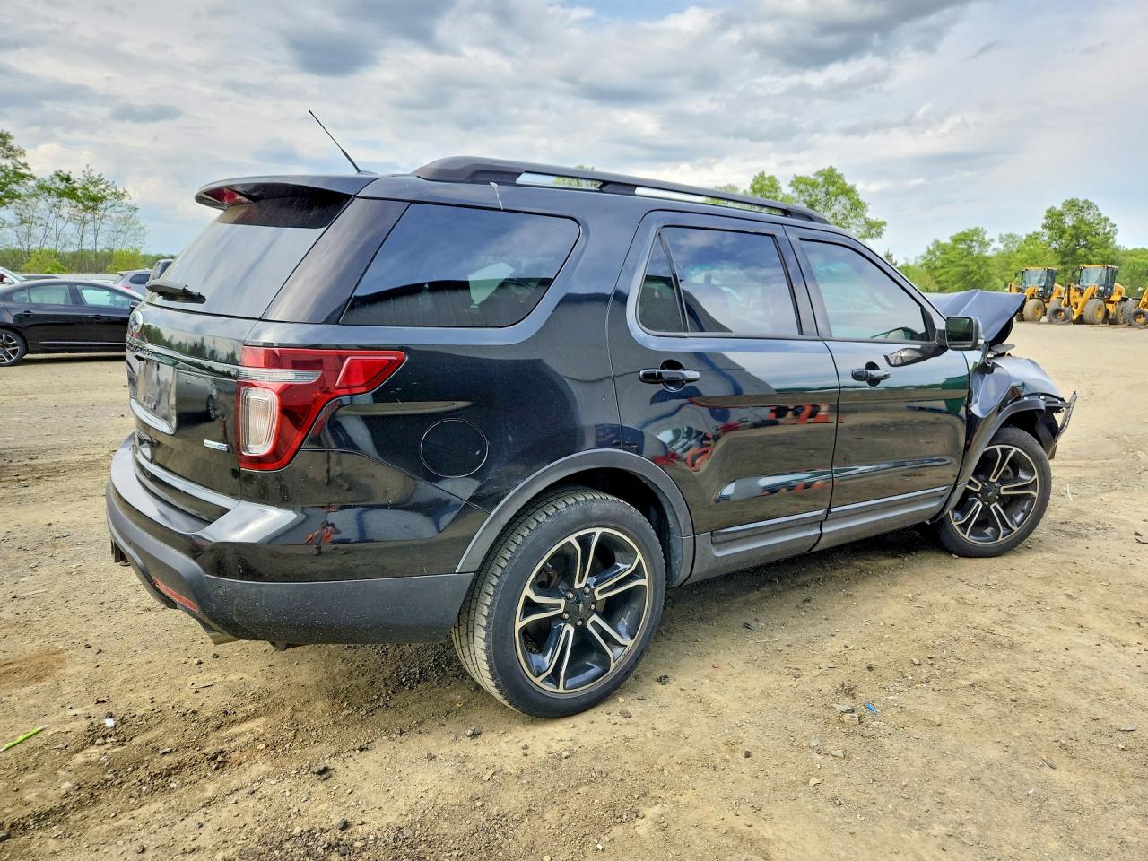 2015 Ford Explorer Sport Black vin: 1FM5K8GT6FGA54283