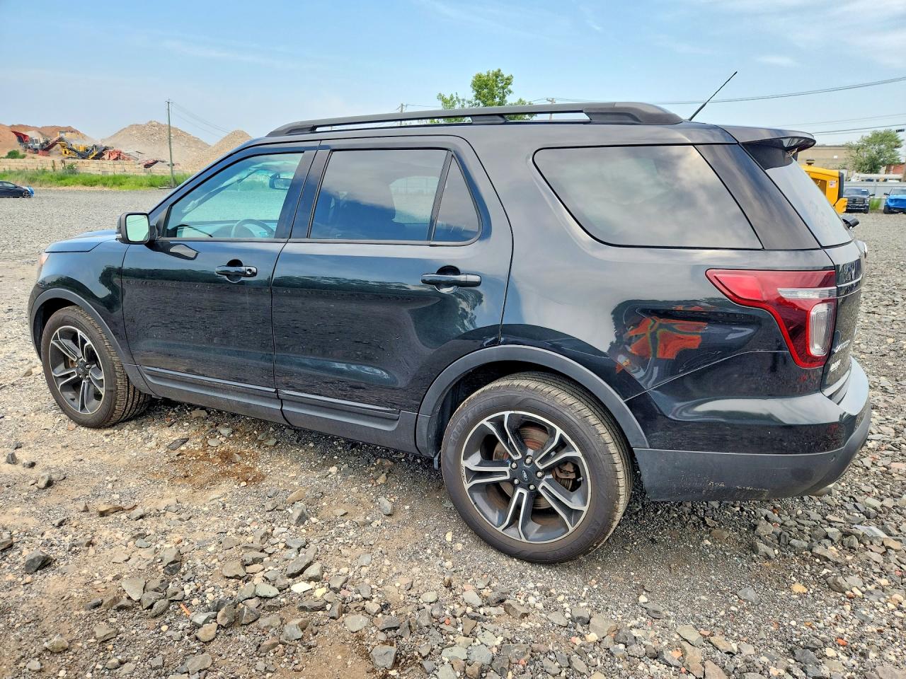 2015 Ford Explorer Sport Черный vin: 1FM5K8GT6FGA74422