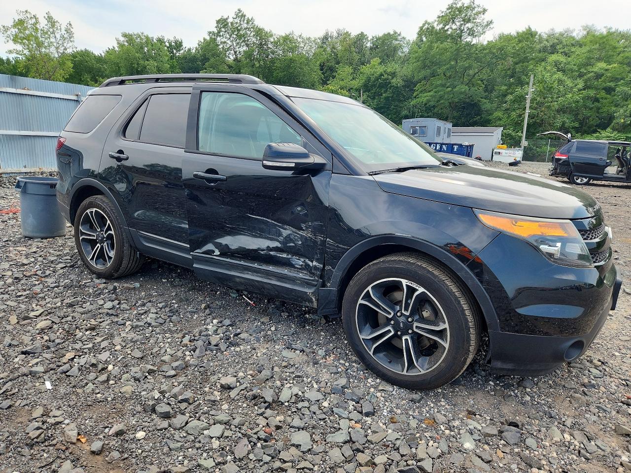 2015 Ford Explorer Sport Черный vin: 1FM5K8GT6FGA74422