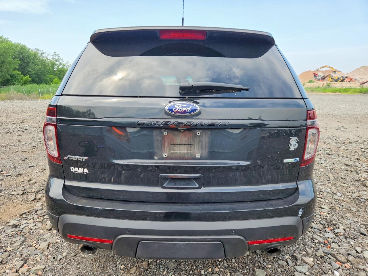 2015 Ford Explorer Sport Черный vin: 1FM5K8GT6FGA74422