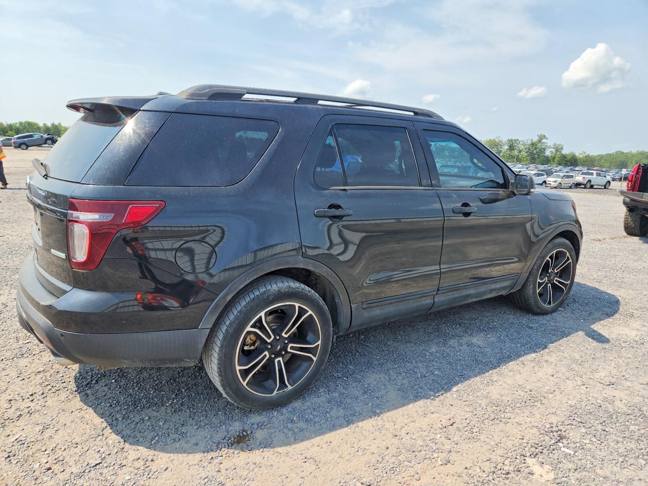 2015 Ford Explorer Sport Black vin: 1FM5K8GT6FGC20799
